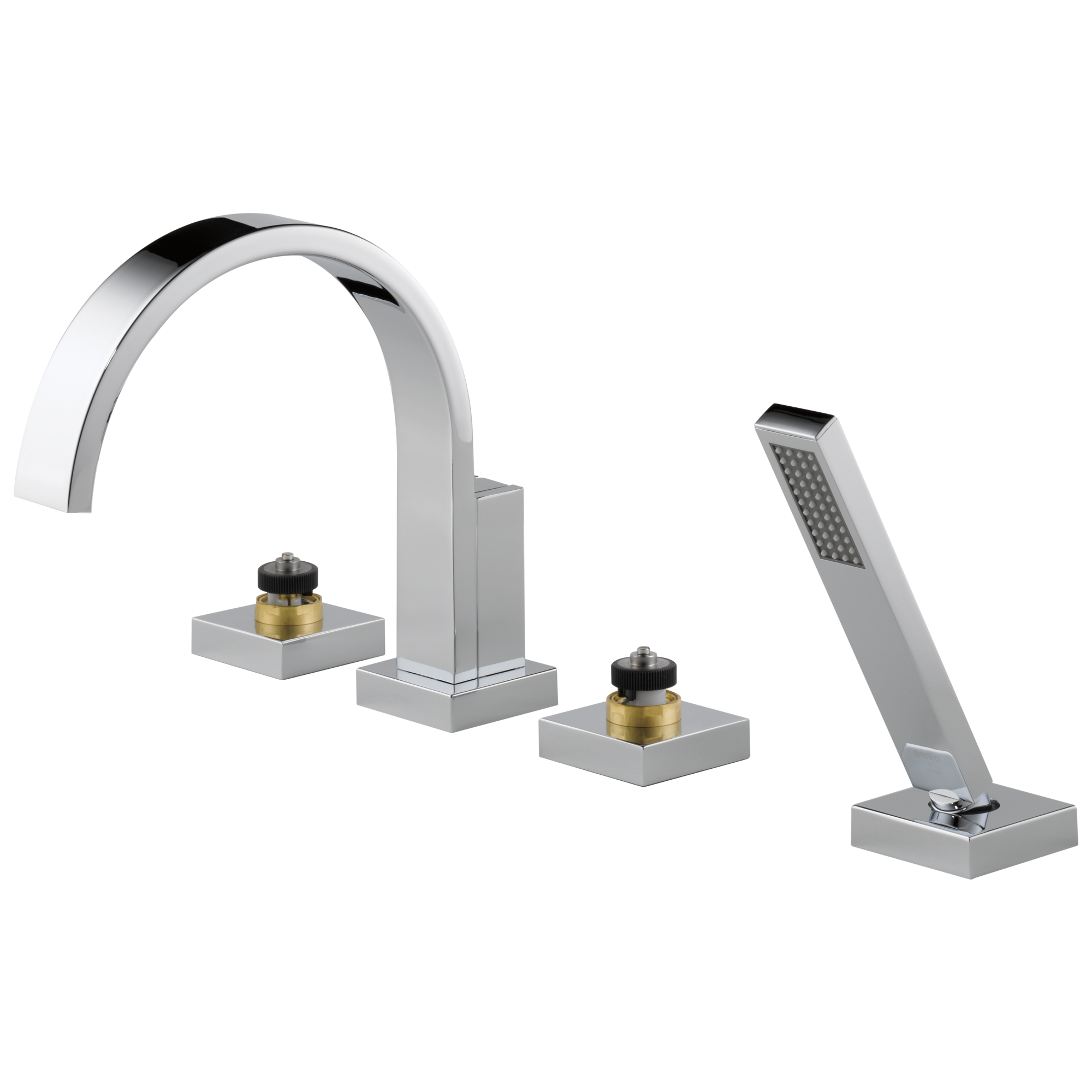 chrome hand shower