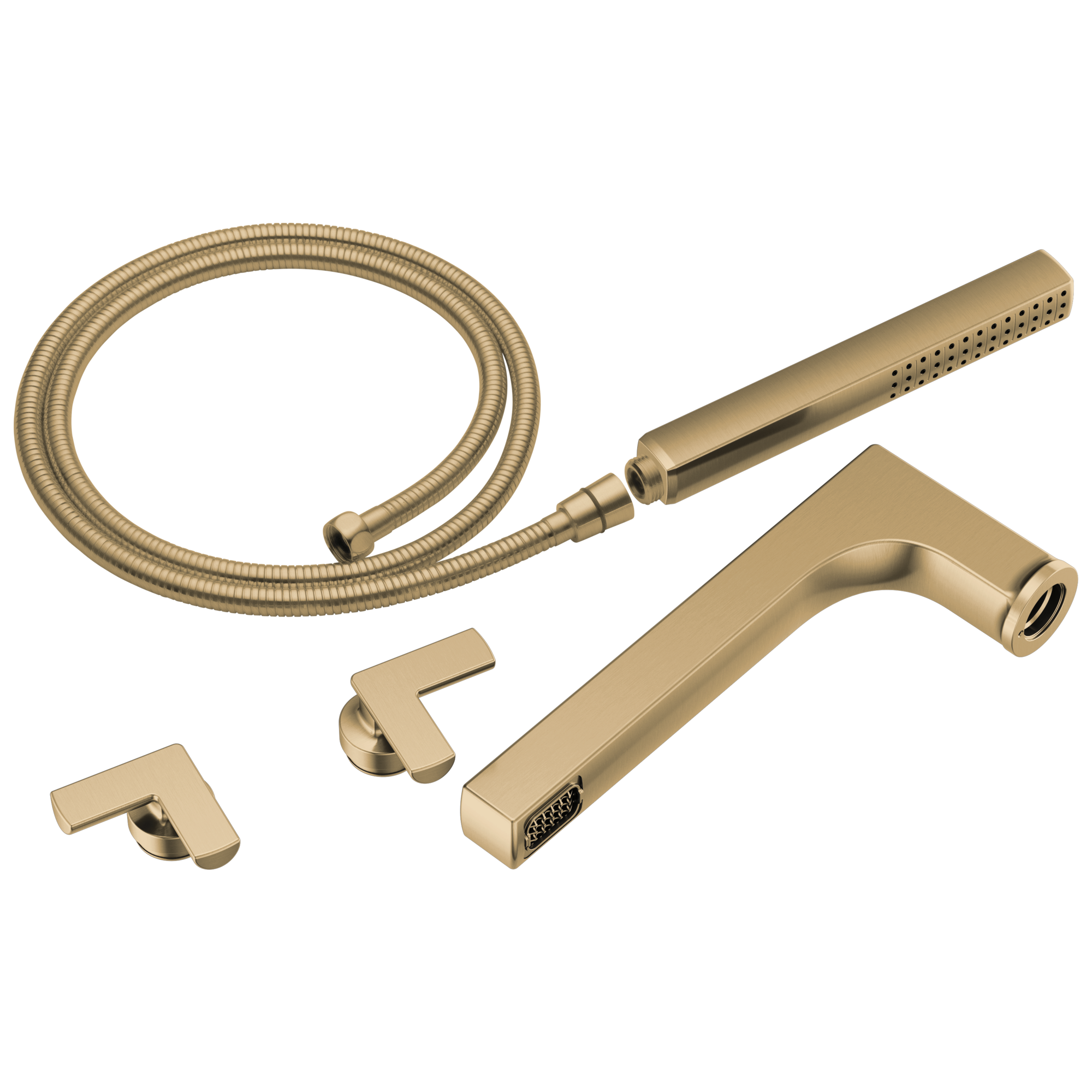 luxe gold tub filler trim kit