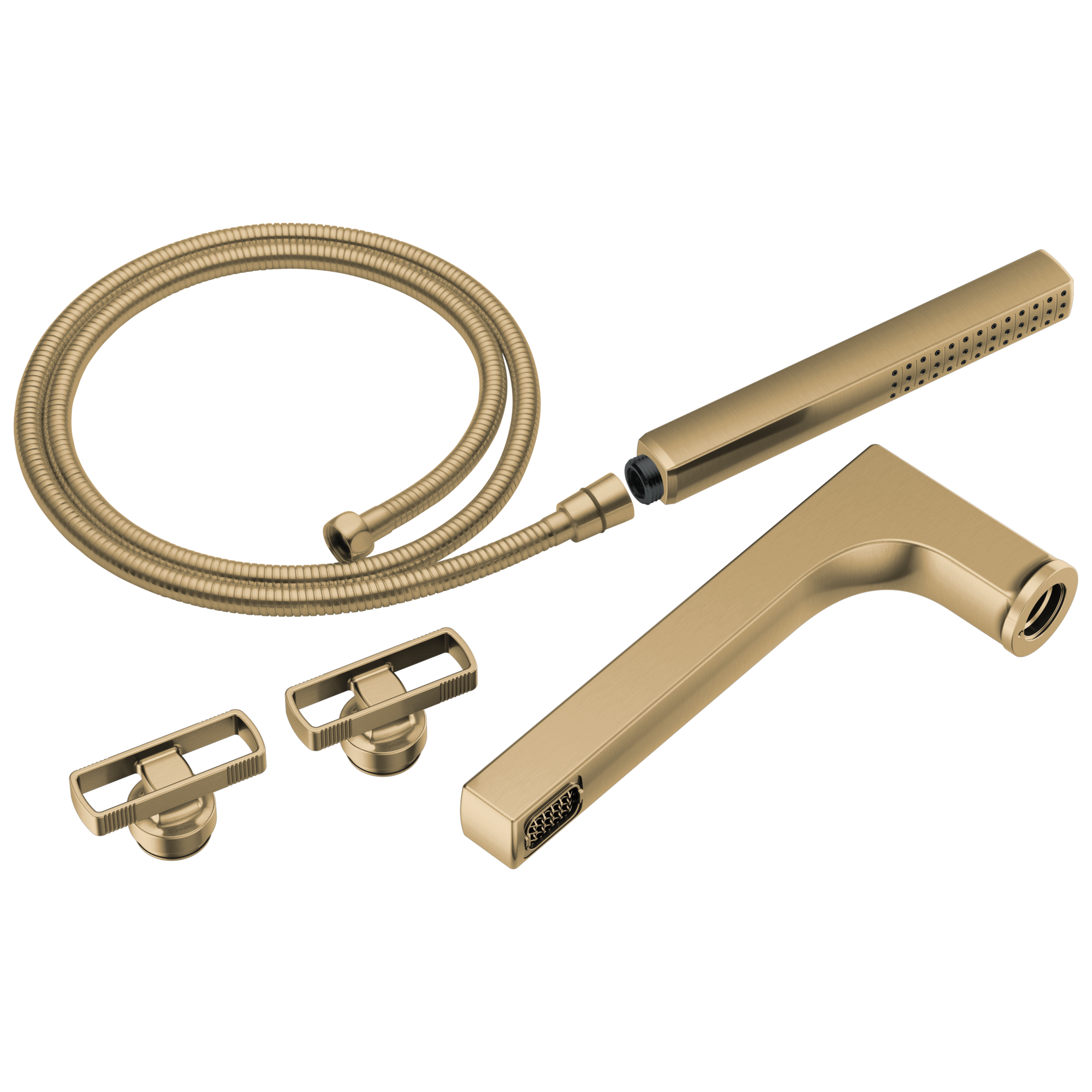 luxe gold tub filler trim kit