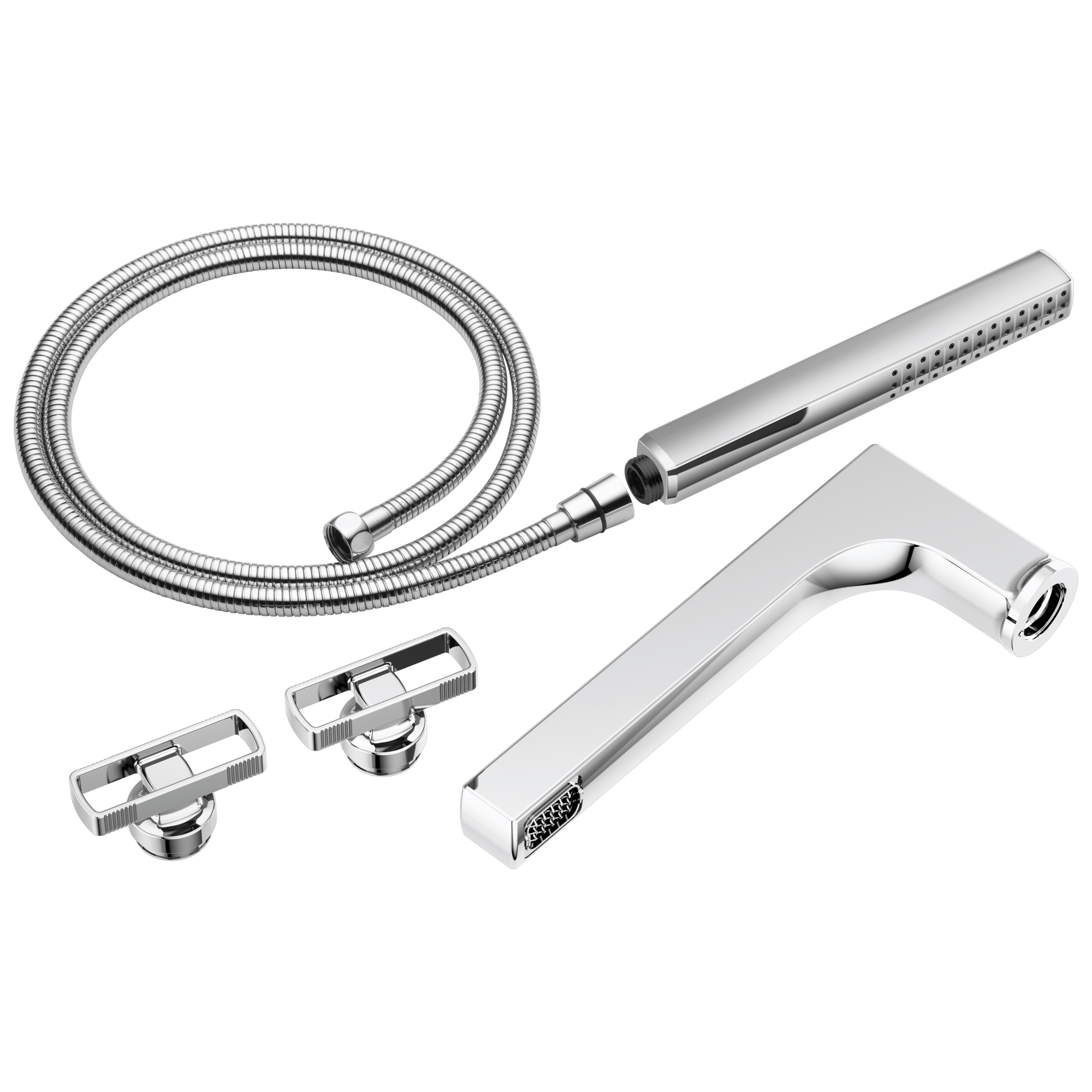 chrome tub filler trim kit