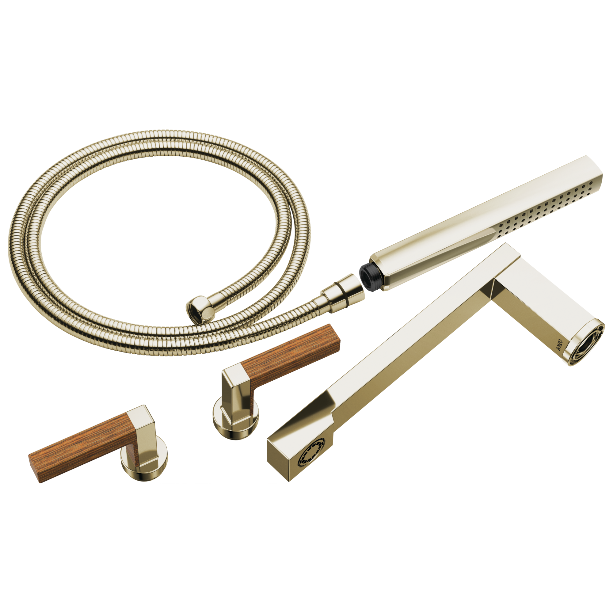Brizo Frank Lloyd Wright Two-Handle Tub Filler Trim Kit with Lever Handles by Brizo