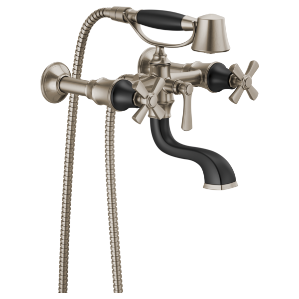 Brizo Rook Two-Handle Tub Filler Trim Kit with Cross Handles by Brizo