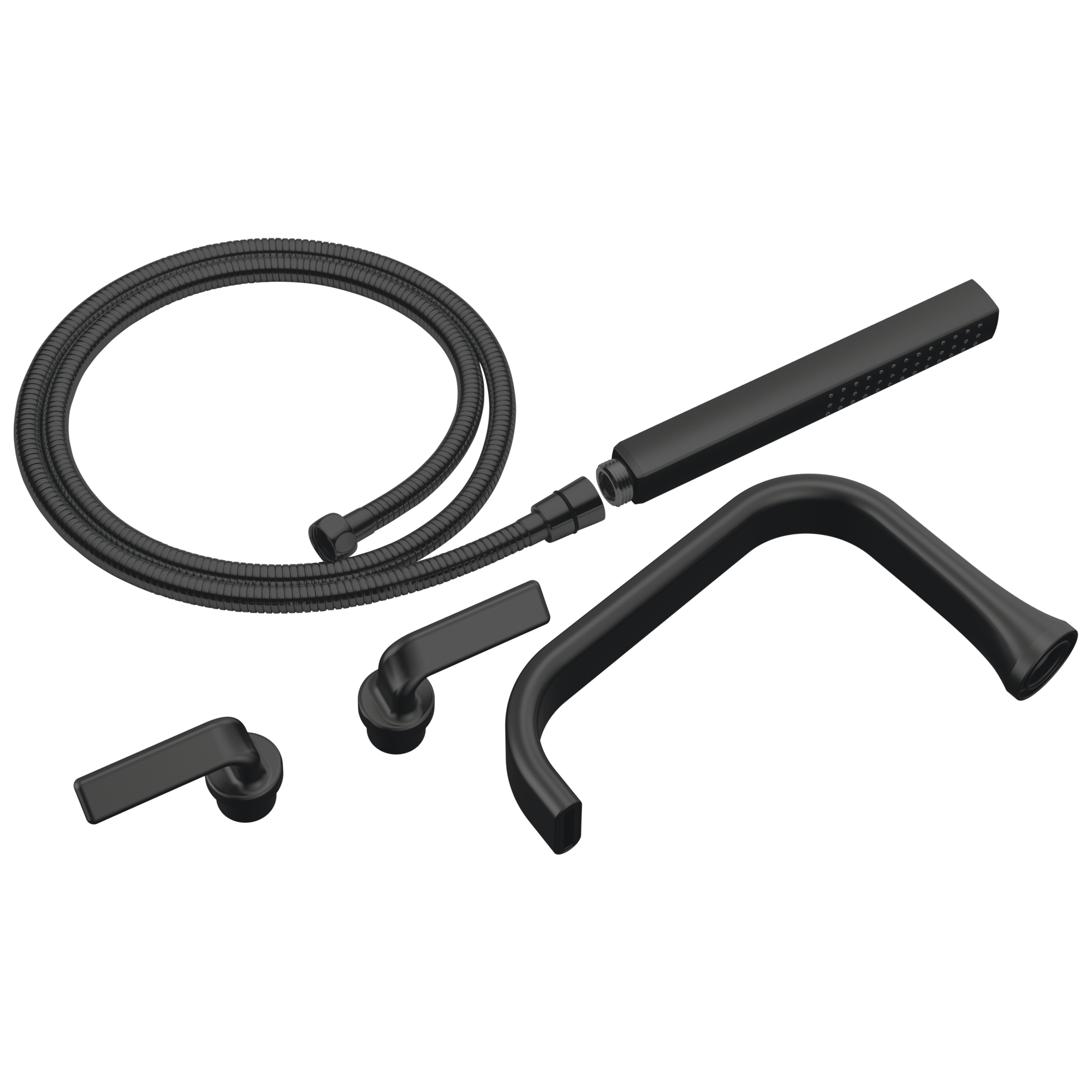 matte black tub filler trim kit