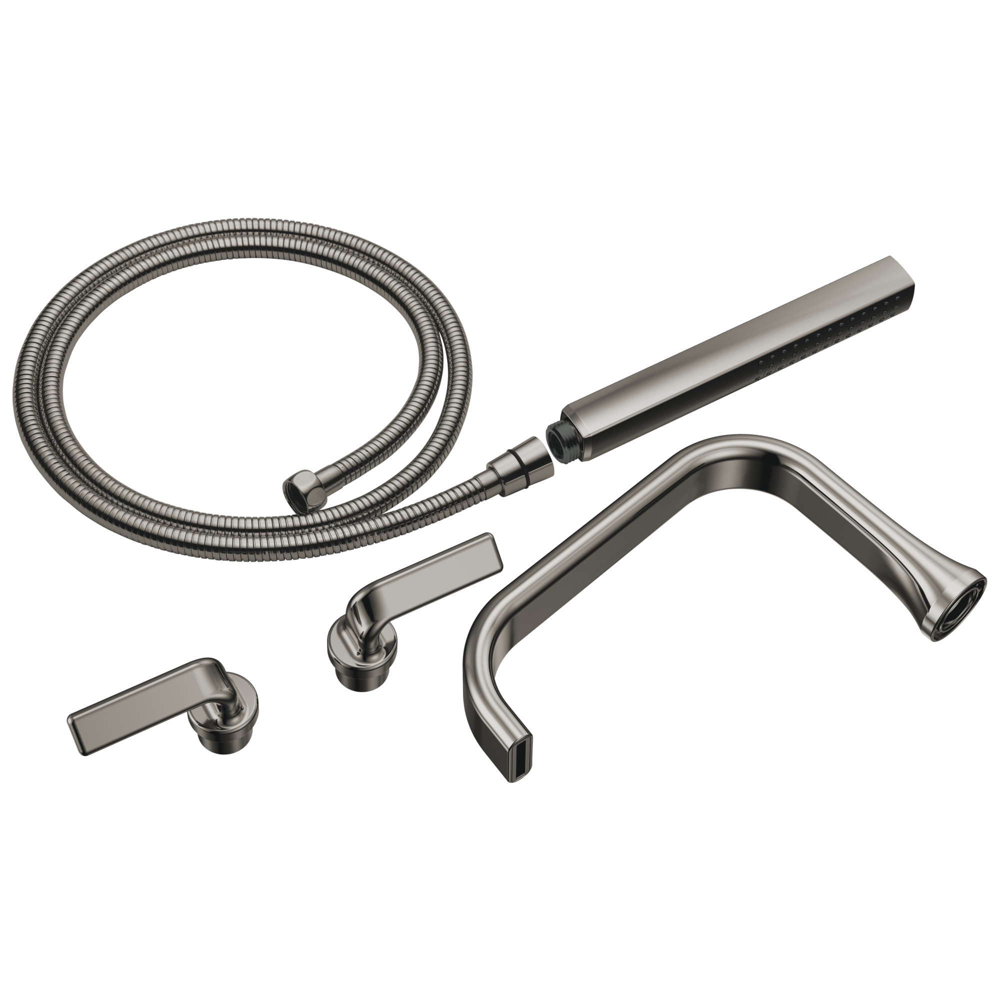 brilliance black onyx tub filler trim kit