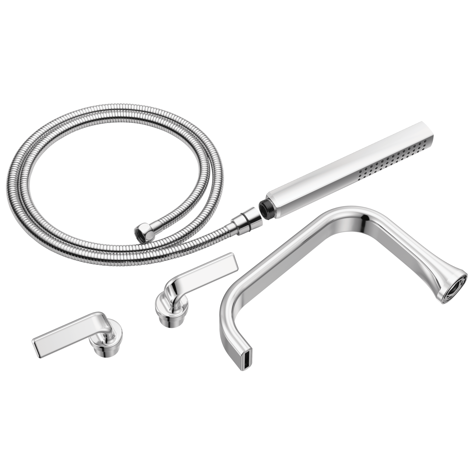 chrome tub filler trim kit