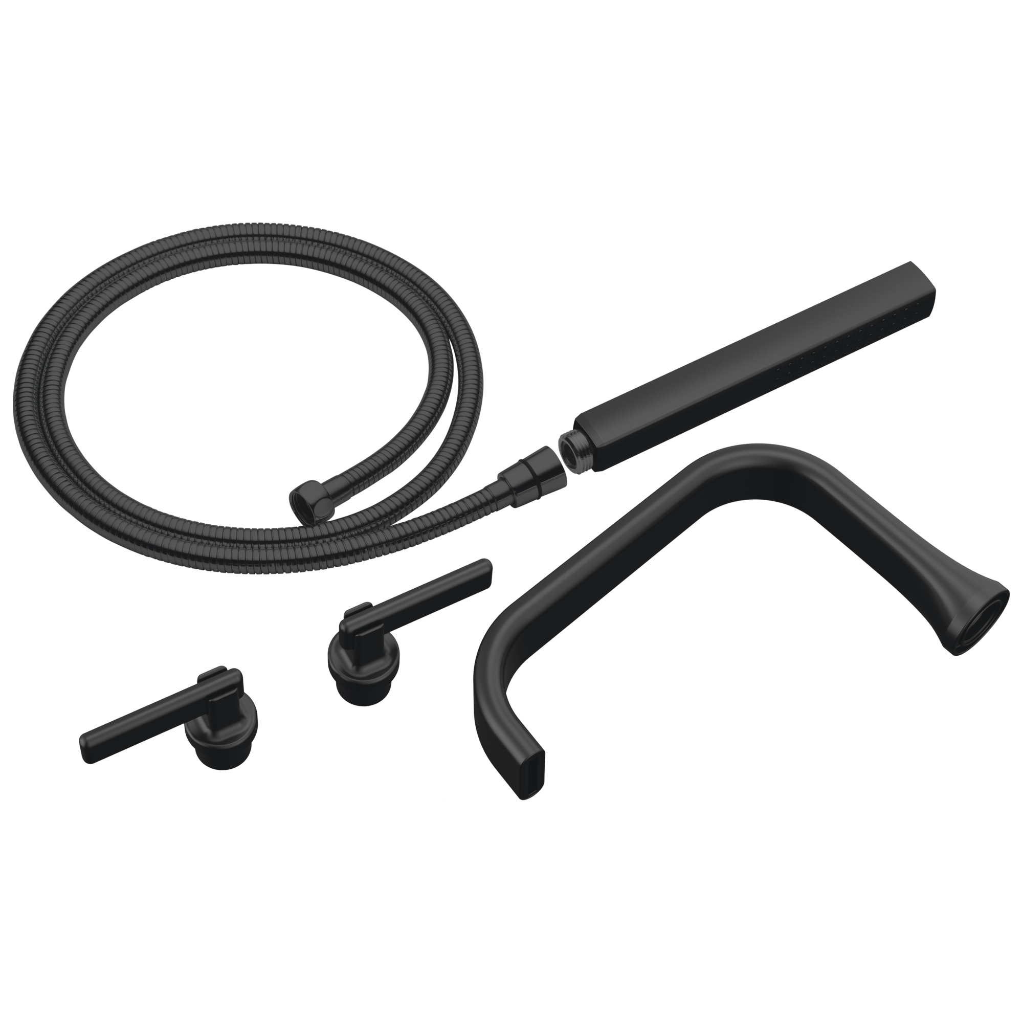 Brizo Allaria Two-Handle Tub Filler Trim Kit with Lever Handles