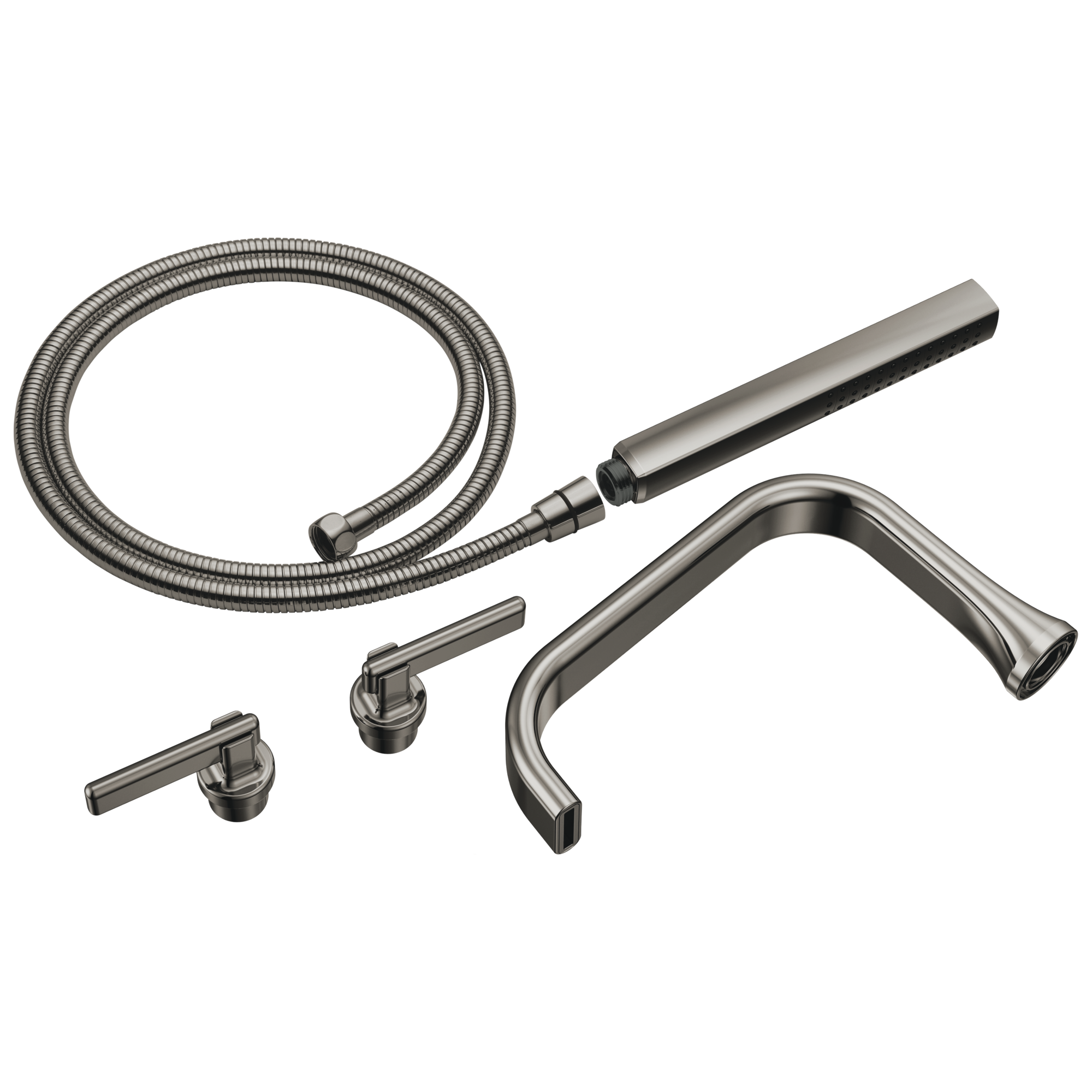 Brizo Allaria Two-Handle Tub Filler Trim Kit with Lever Handles