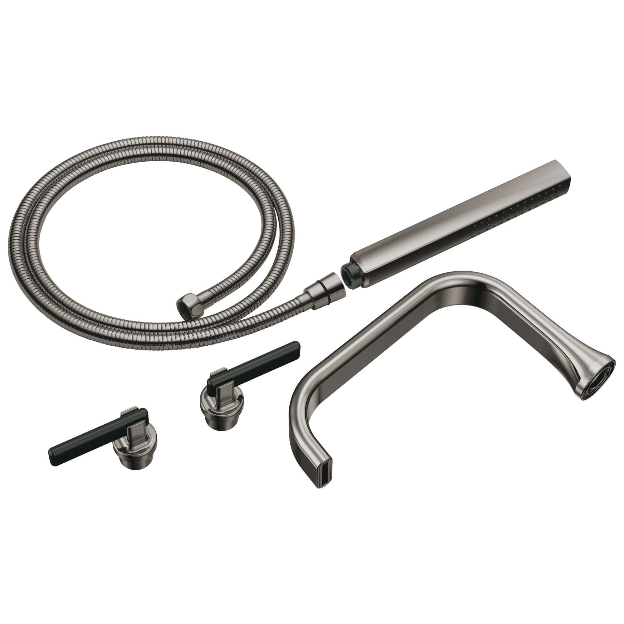 Brizo Allaria Two-Handle Tub Filler Trim Kit with Lever Handles