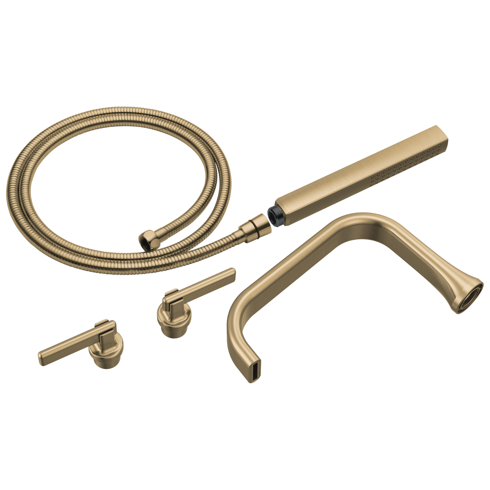 Brizo Allaria Two-Handle Tub Filler Trim Kit with Lever Handles by Brizo