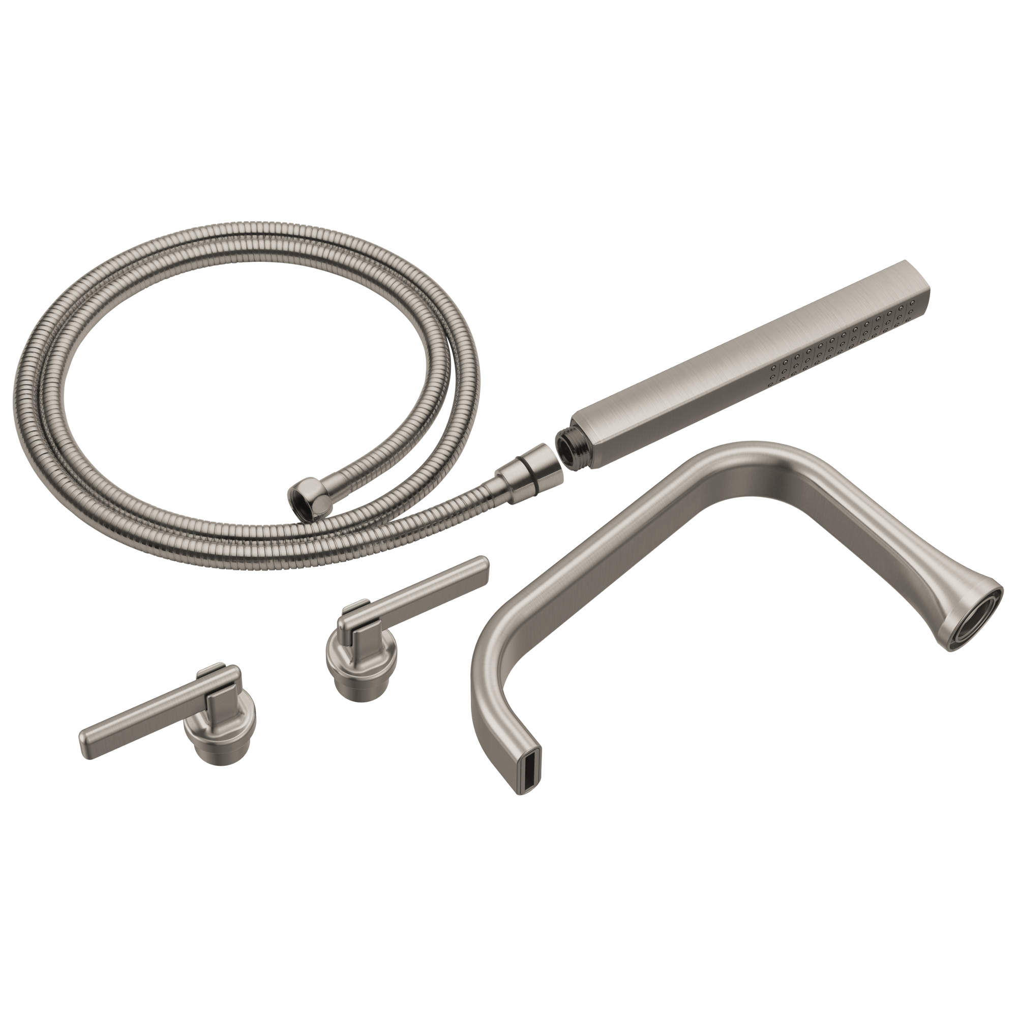 Brizo Allaria Two-Handle Tub Filler Trim Kit with Lever Handles by Brizo