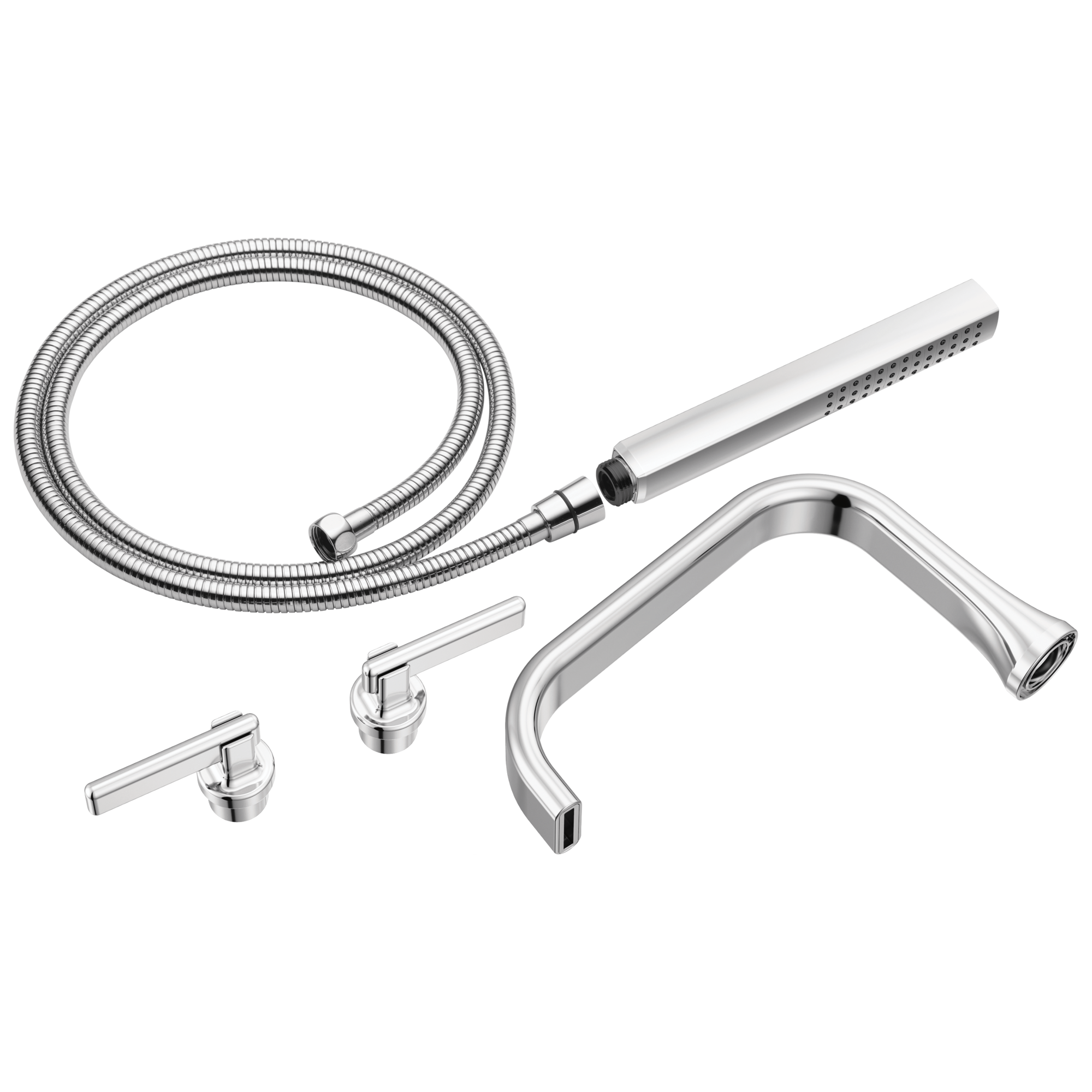 chrome tub filler trim kit
