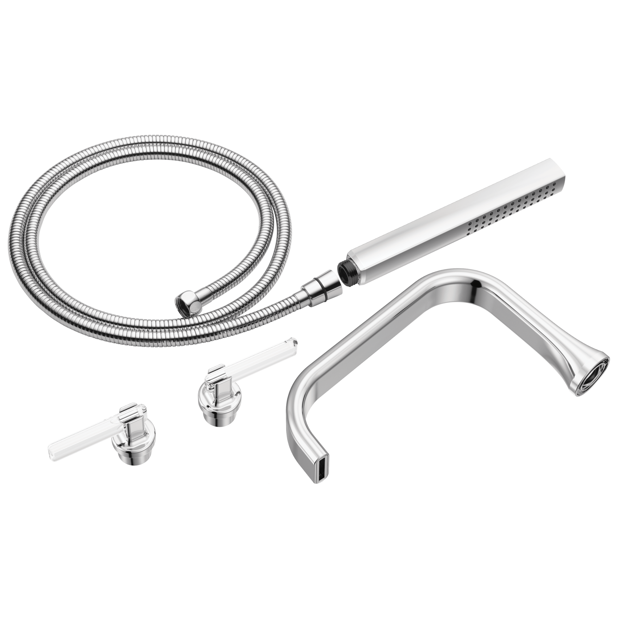 Brizo Allaria Two-Handle Tub Filler Trim Kit with Lever Handles by Brizo