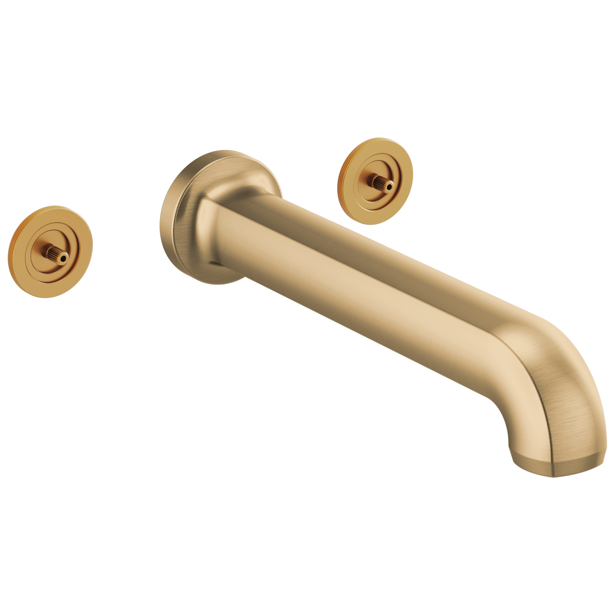 luxe gold tub filler