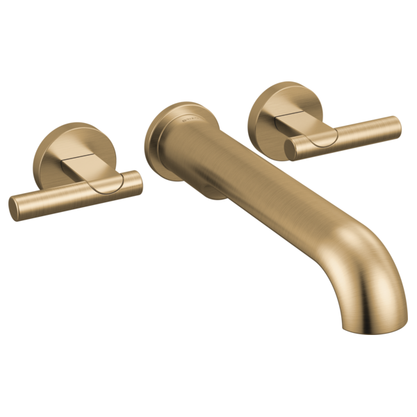 luxe gold tub filler