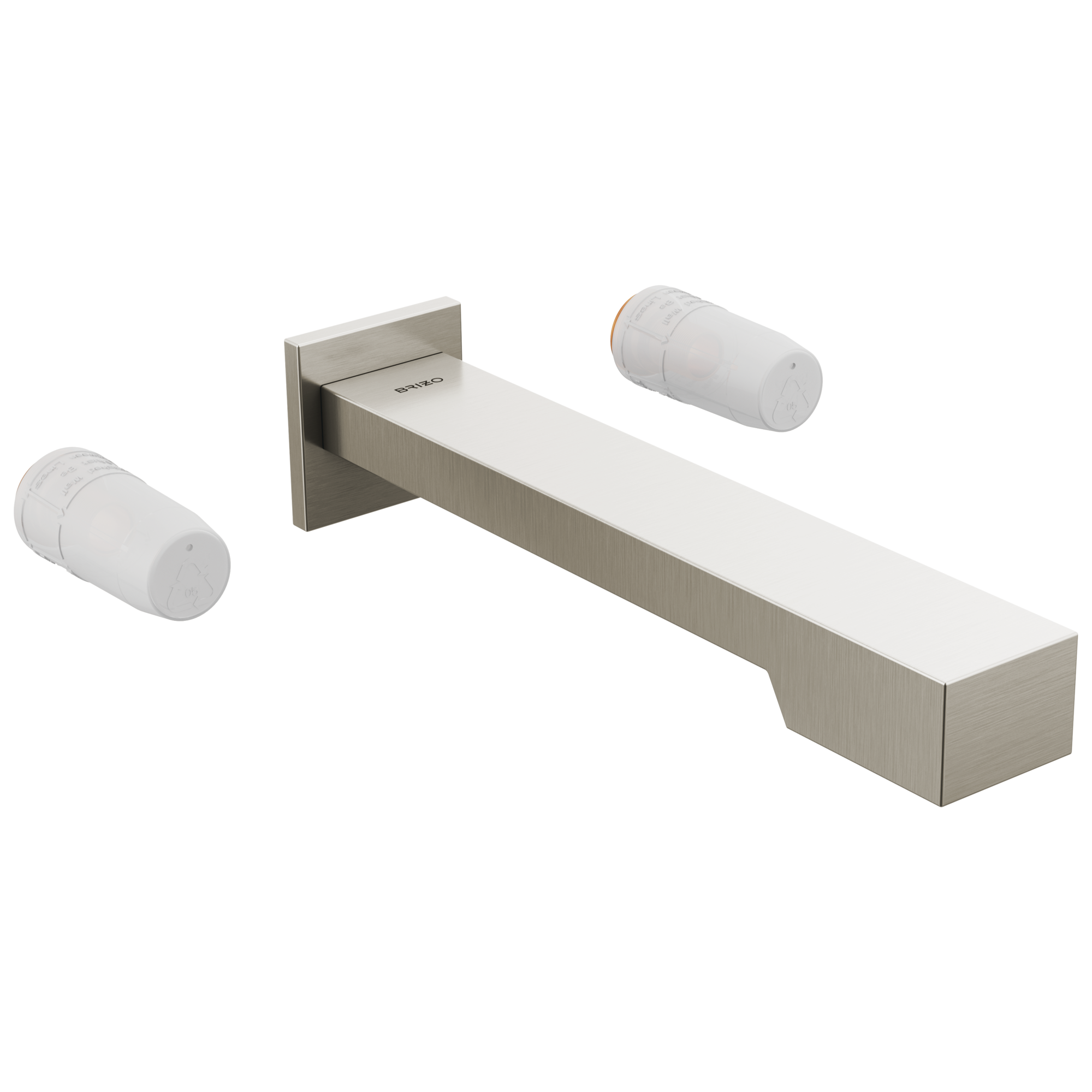 Brizo Frank Lloyd Wright Two-Handle Wall Mount Tub Filler - Less Handles by Brizo