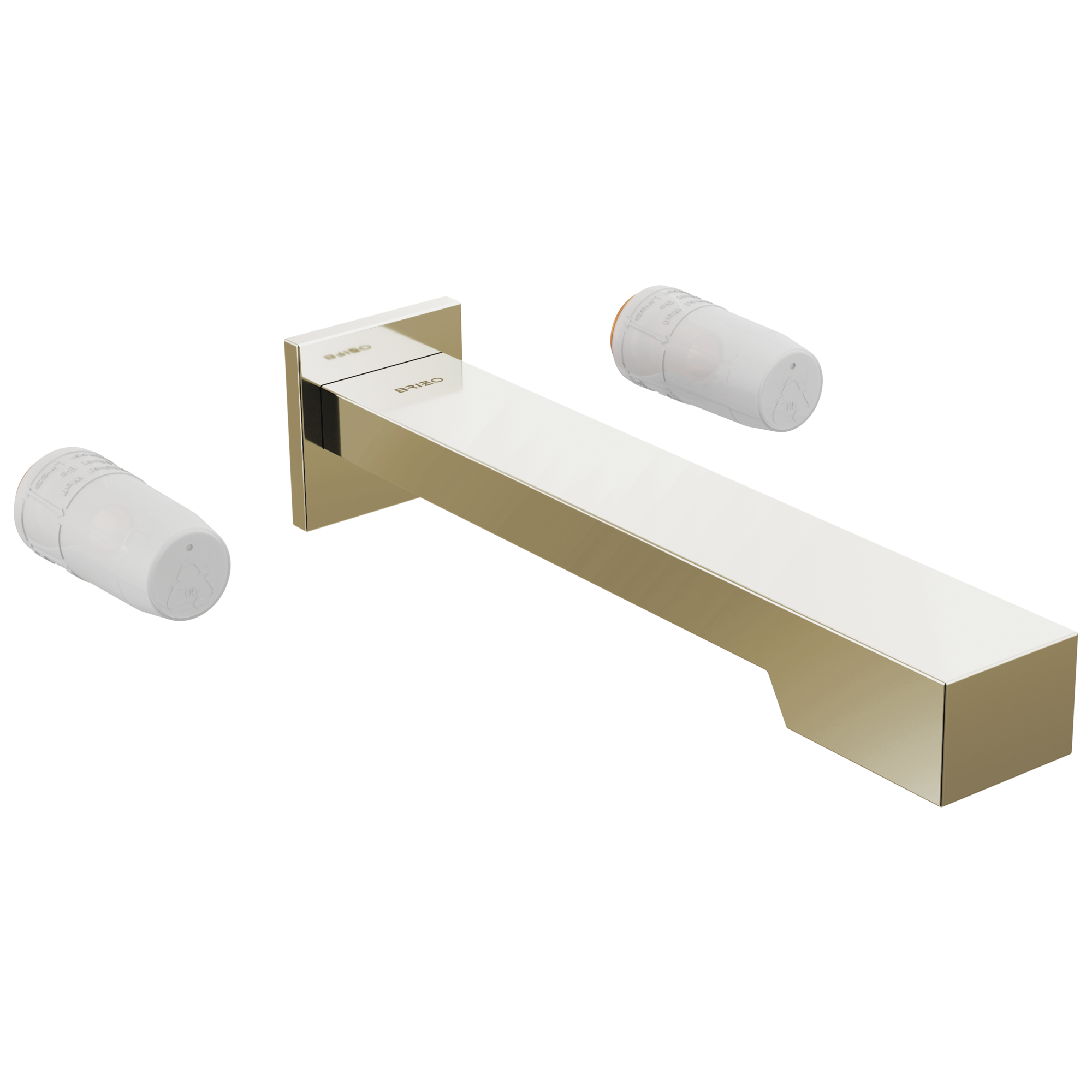 Brizo Frank Lloyd Wright Two-Handle Wall Mount Tub Filler - Less Handles by Brizo