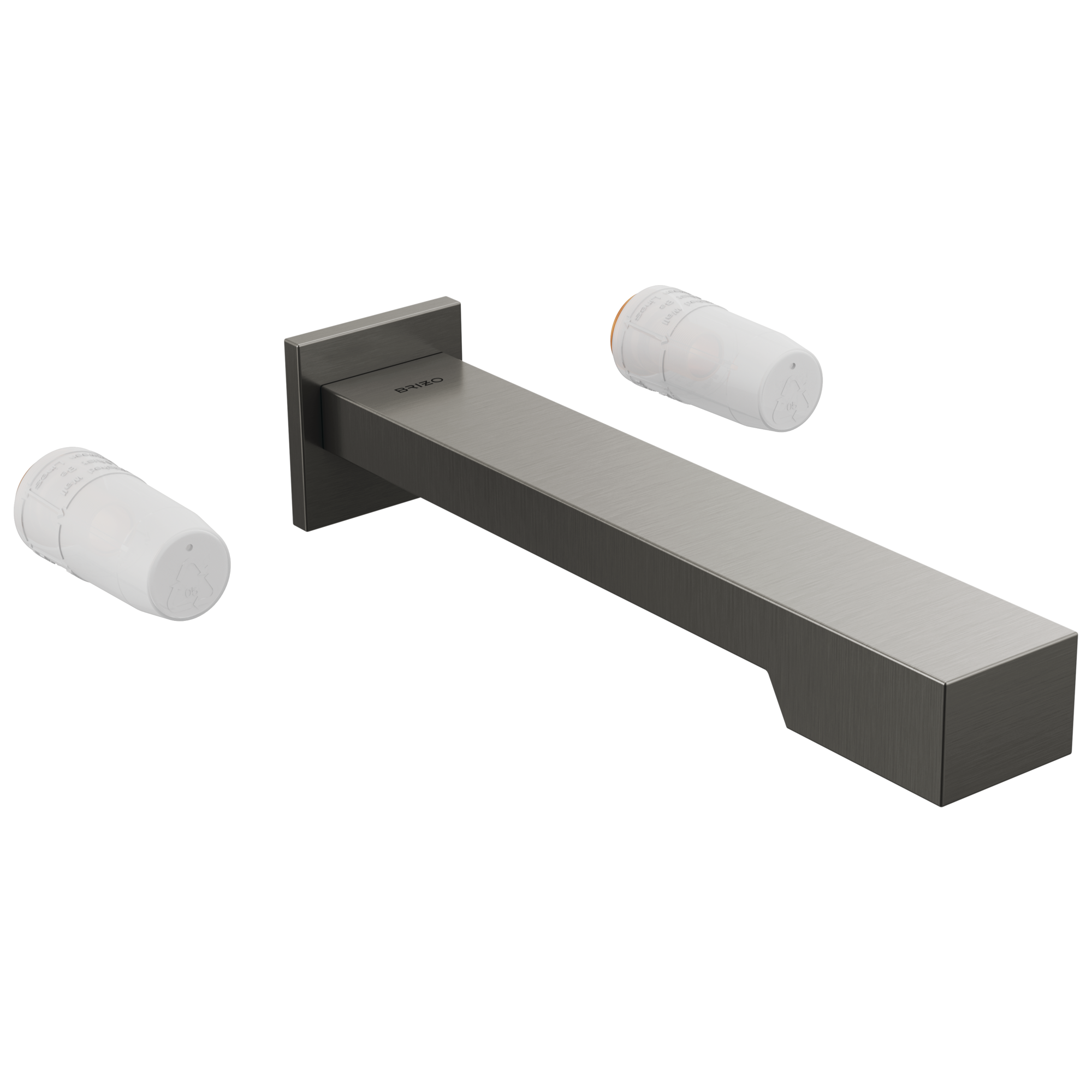 Brizo Frank Lloyd Wright Two-Handle Wall Mount Tub Filler - Less Handles by Brizo