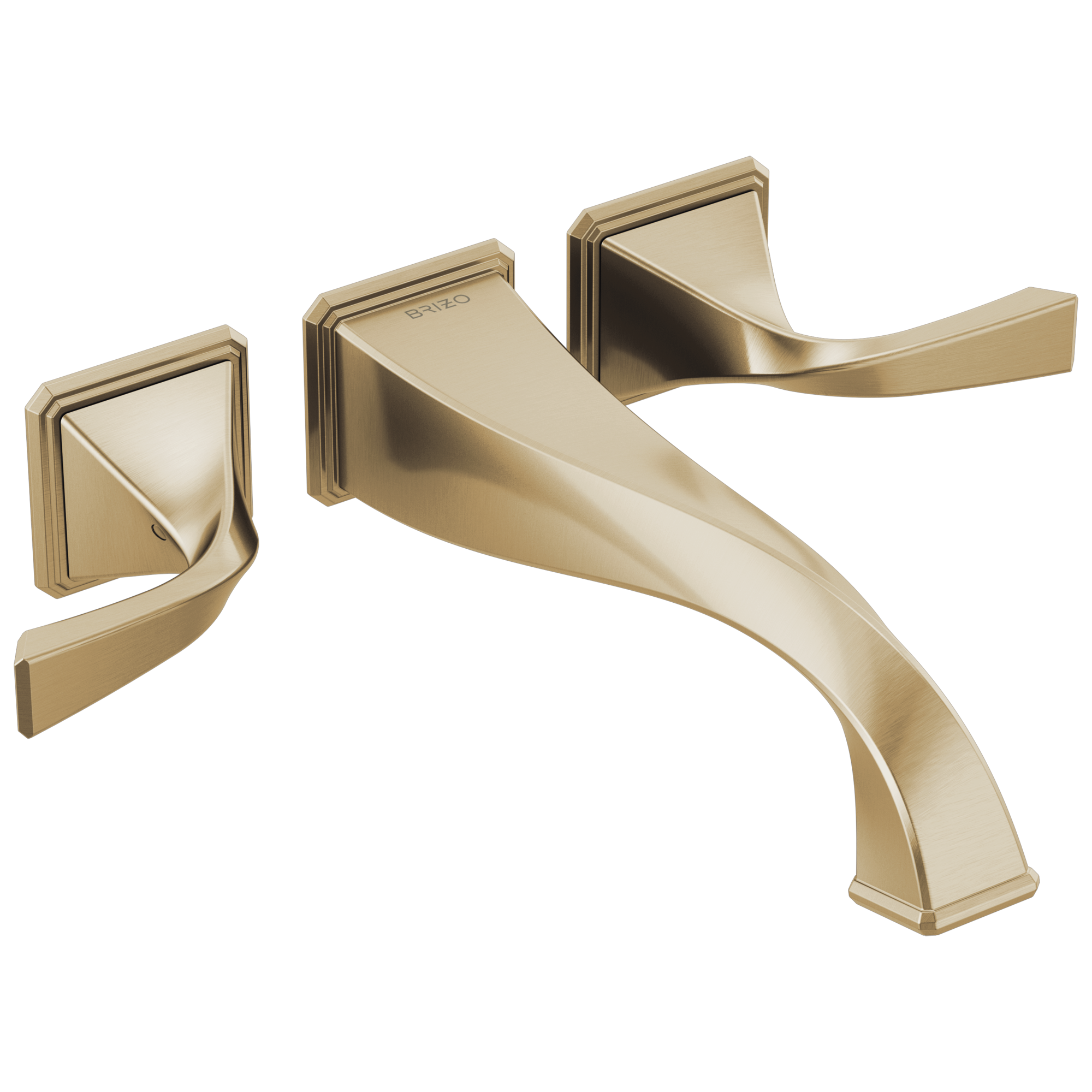 luxe gold tub filler