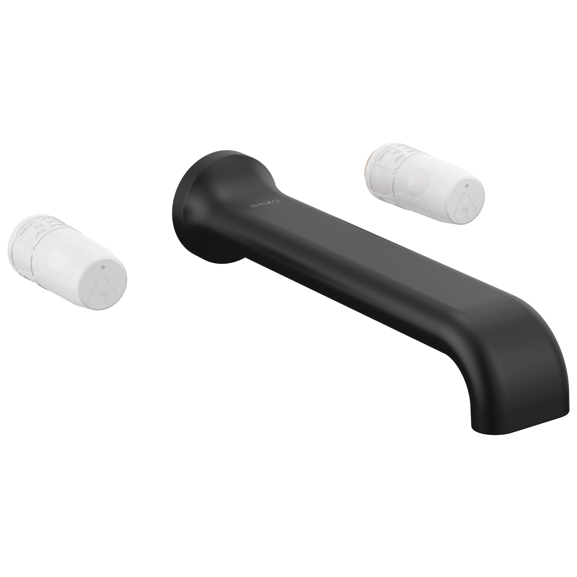 Brizo Allaria Two-Handle Wall Mount Tub Filler - Less Handles