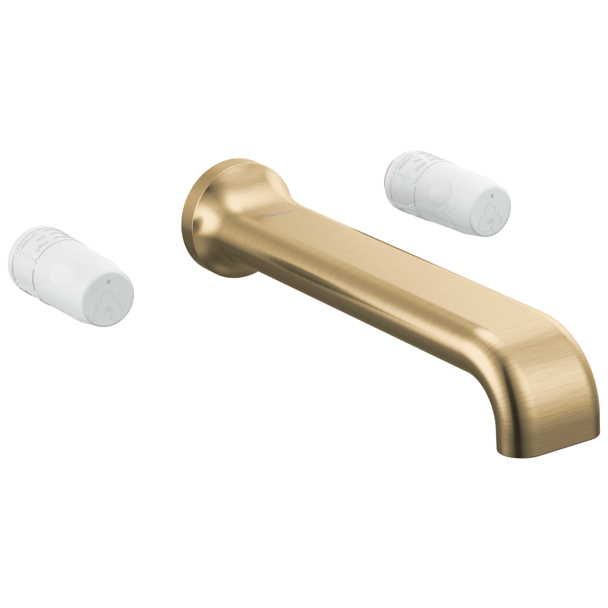 Brizo Allaria Two-Handle Wall Mount Tub Filler - Less Handles