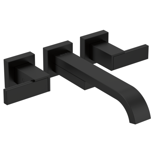 matte black tub filler