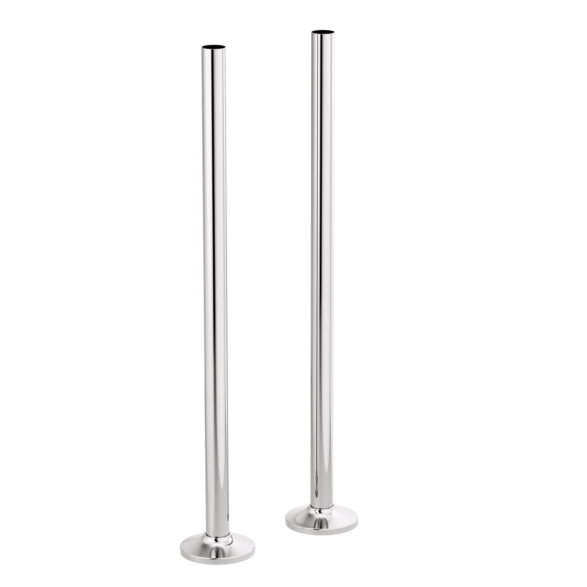 chrome tub filler unions