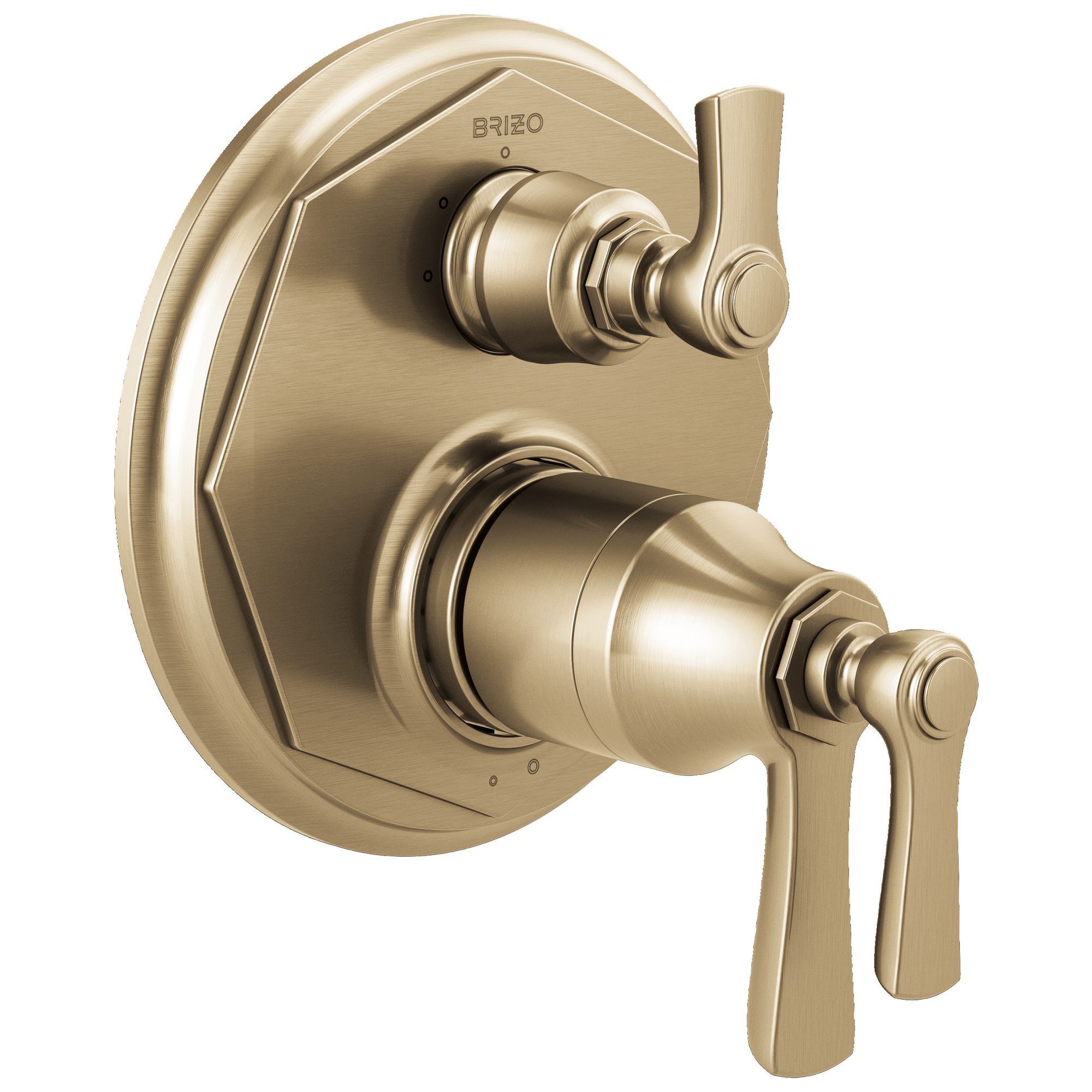 luxe gold diverter trim