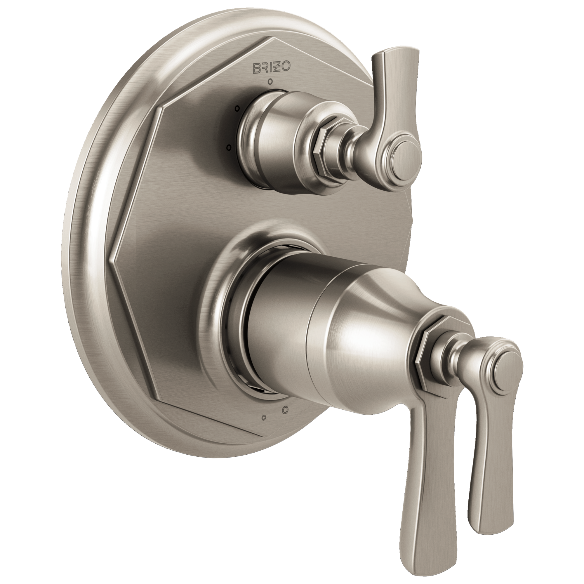 luxe nickel diverter trim