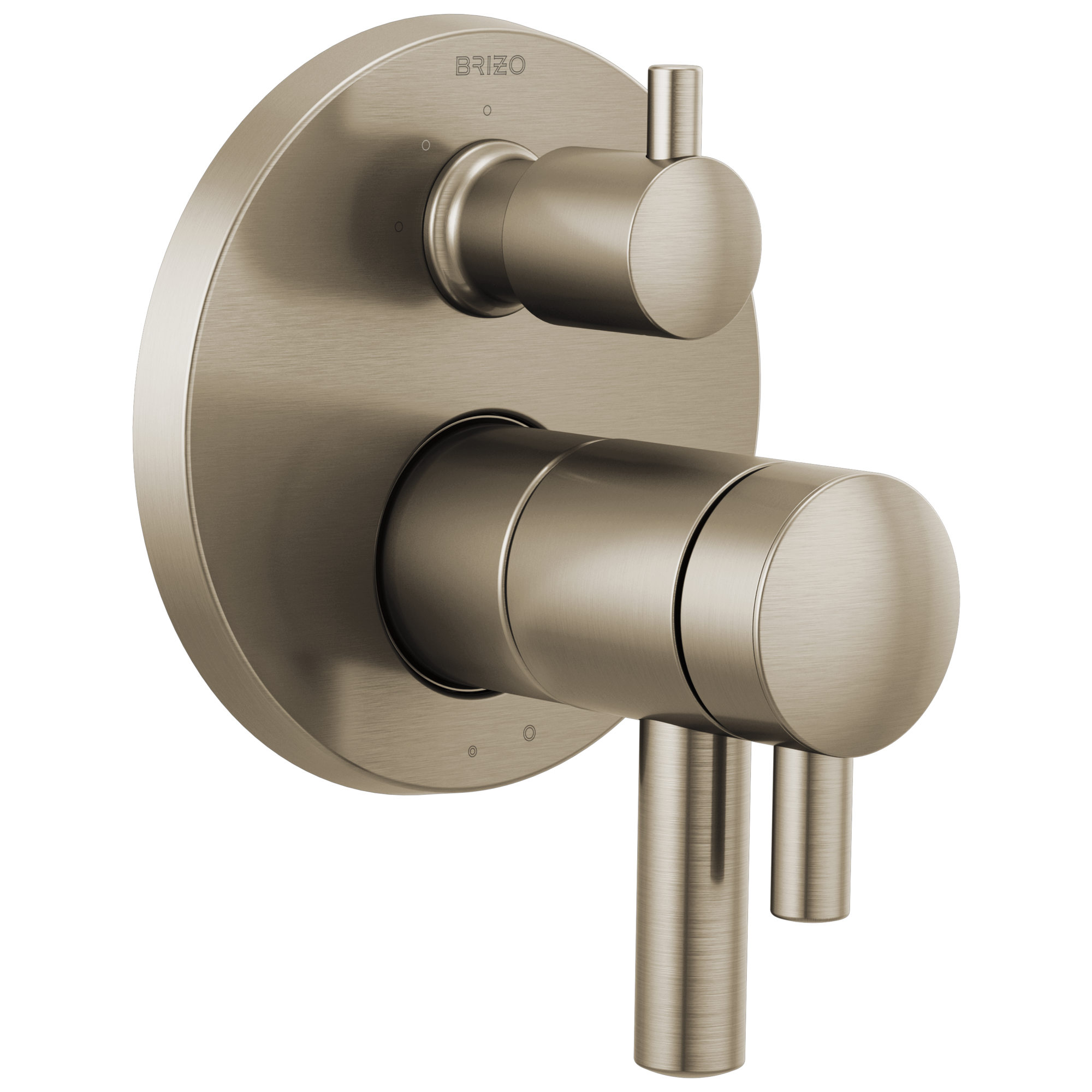 brushed nickel diverter trim