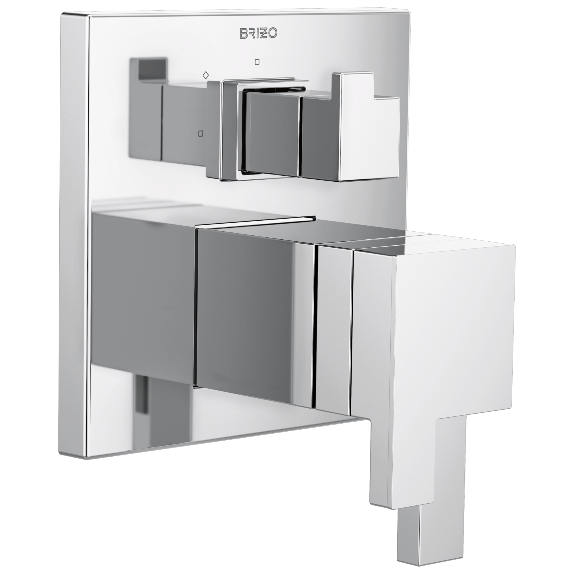 chrome diverter trim