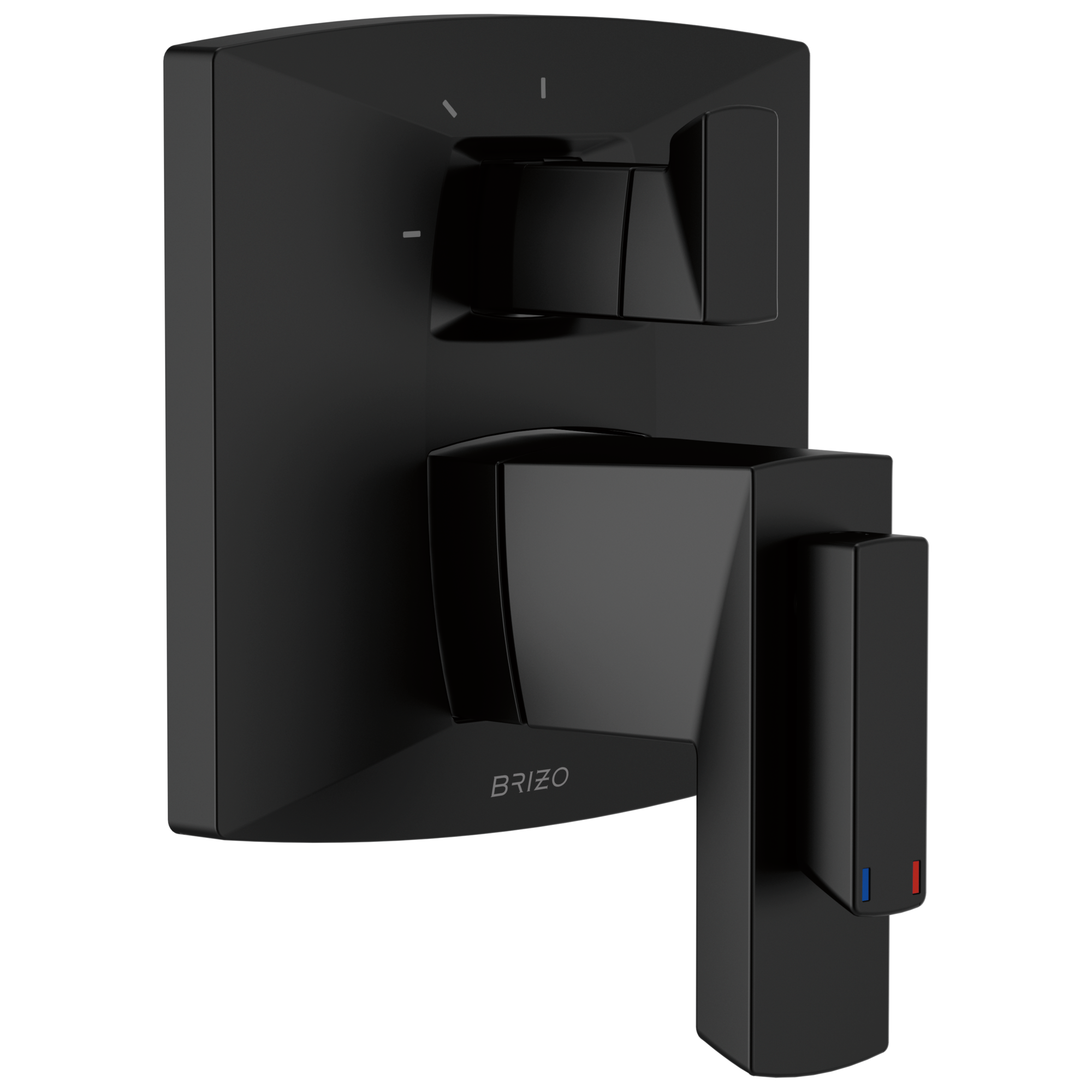 matte black diverter trim