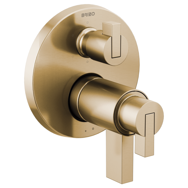 Brizo Litze TempAssure Thermostatic Valve with 6-Function Diverter Trim - Less Handles by Brizo