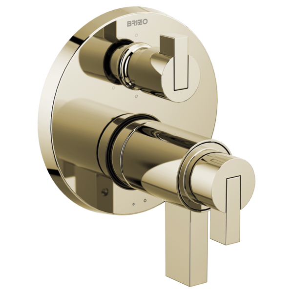 Brizo Litze TempAssure Thermostatic Valve with 6-Function Diverter Trim - Less Handles by Brizo