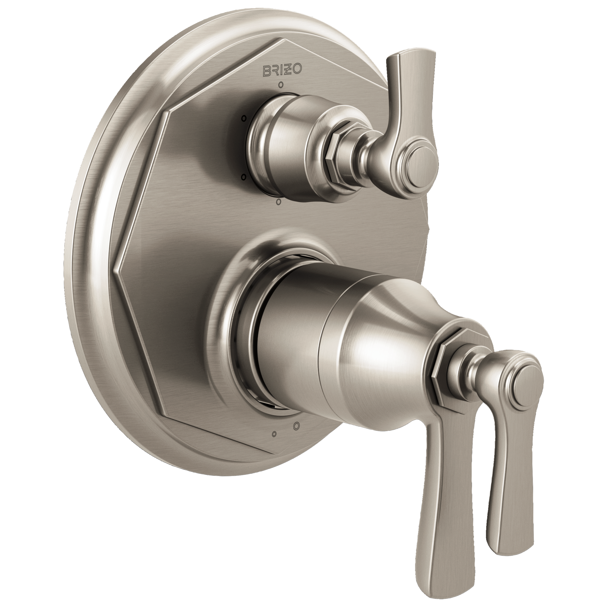 luxe nickel diverter trim