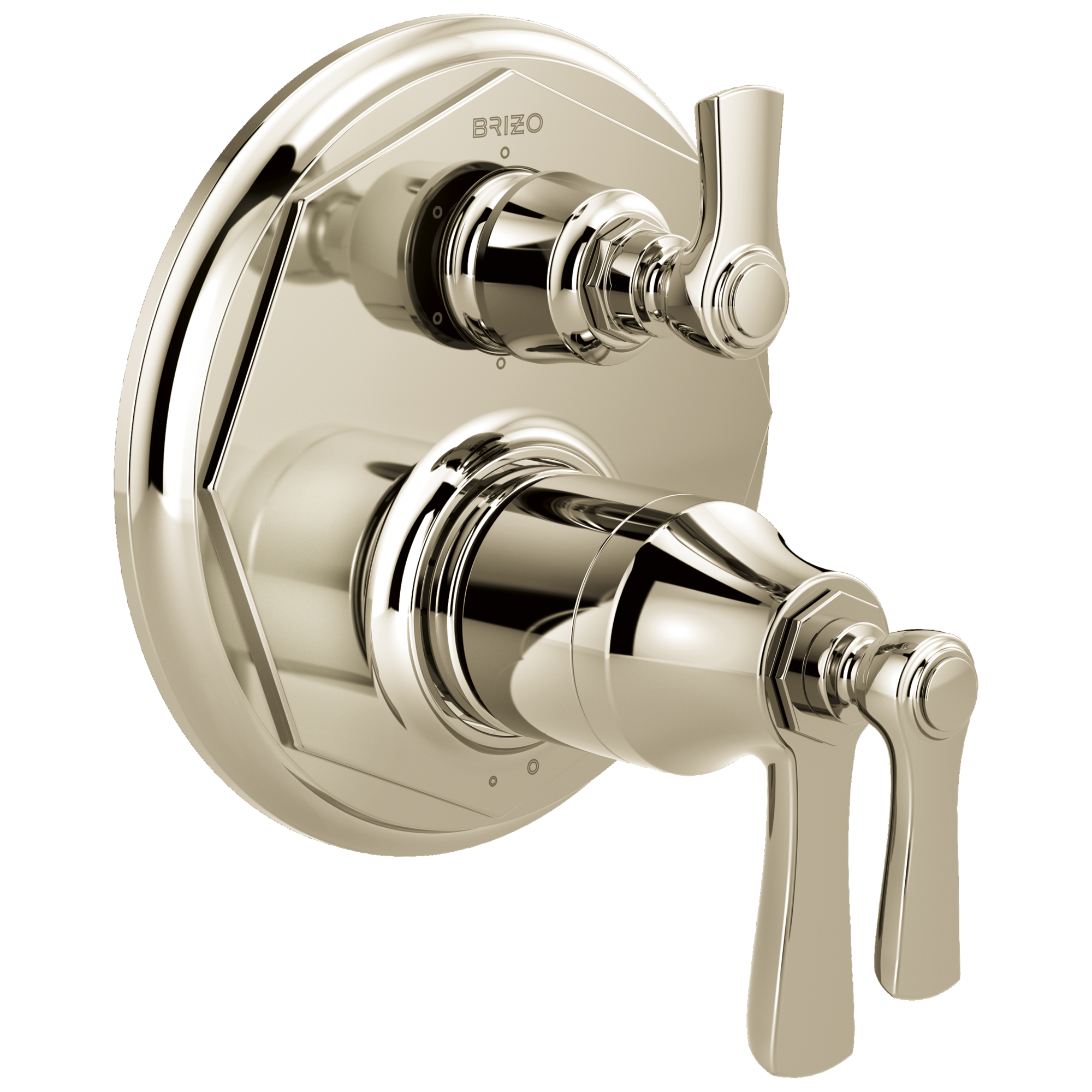 polished nickel diverter trim