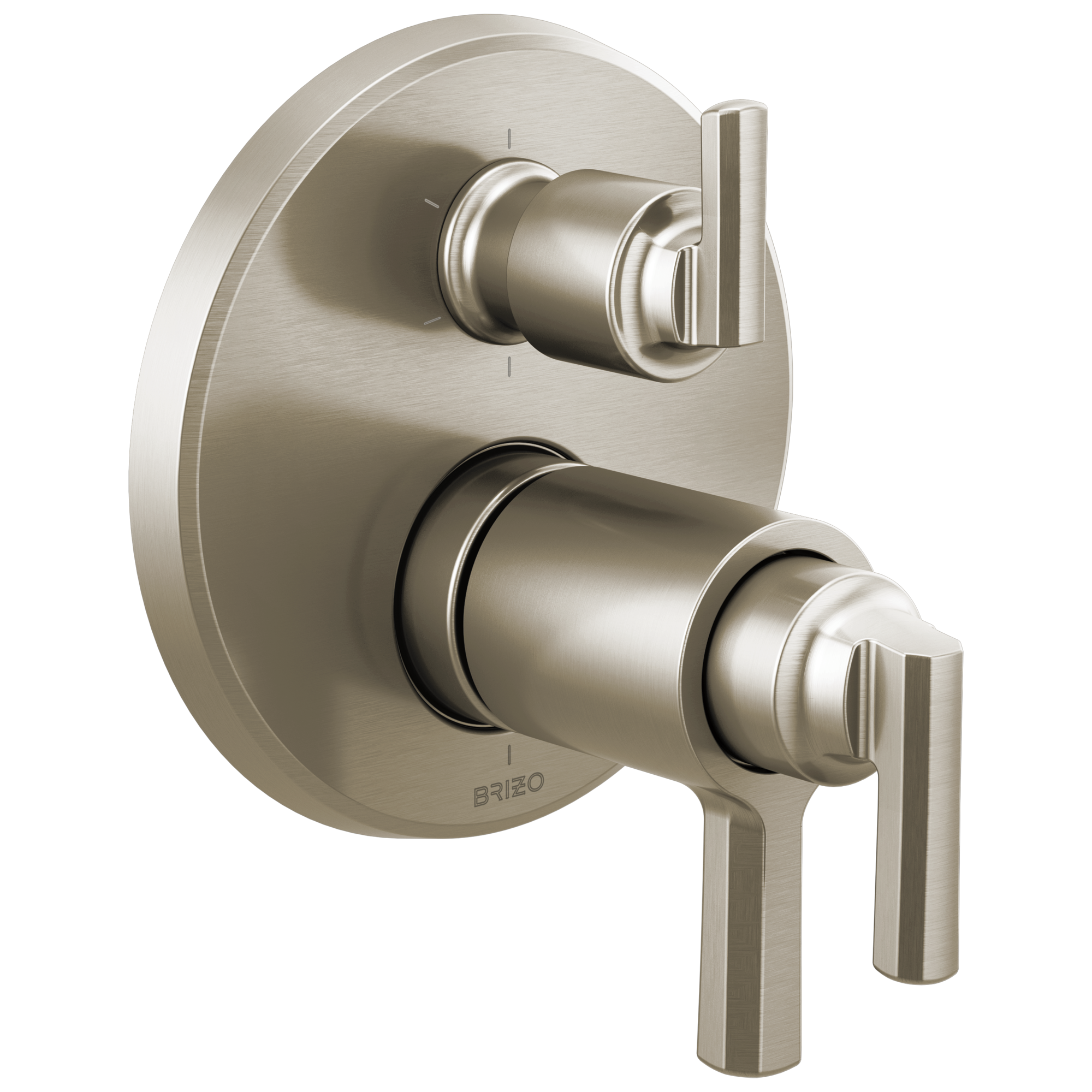 Brizo Levoir Tempassure Thermostatic Valve With Integrated 6-Function Diverter Trim by Brizo