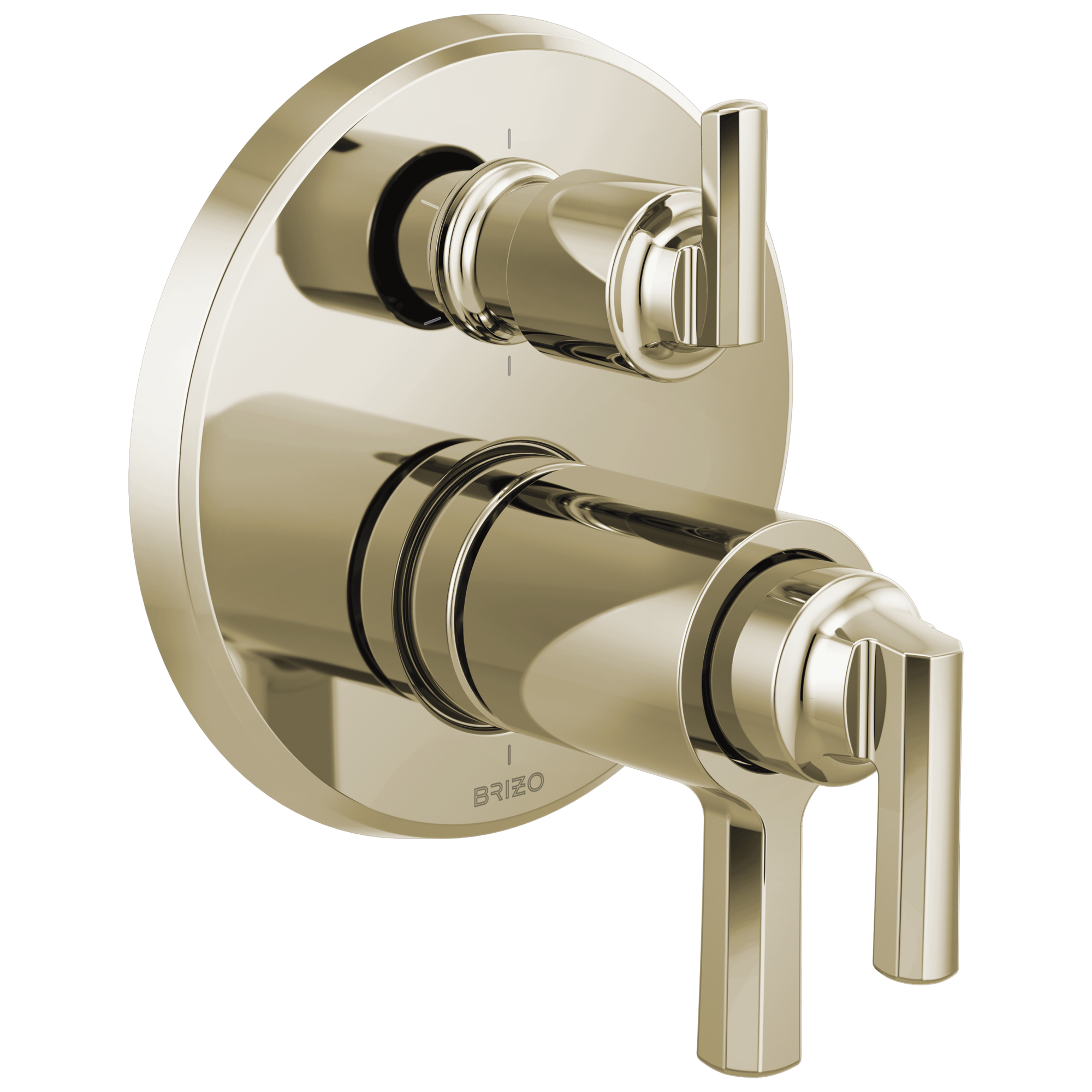 Brizo Levoir Tempassure Thermostatic Valve With Integrated 6-Function Diverter Trim by Brizo