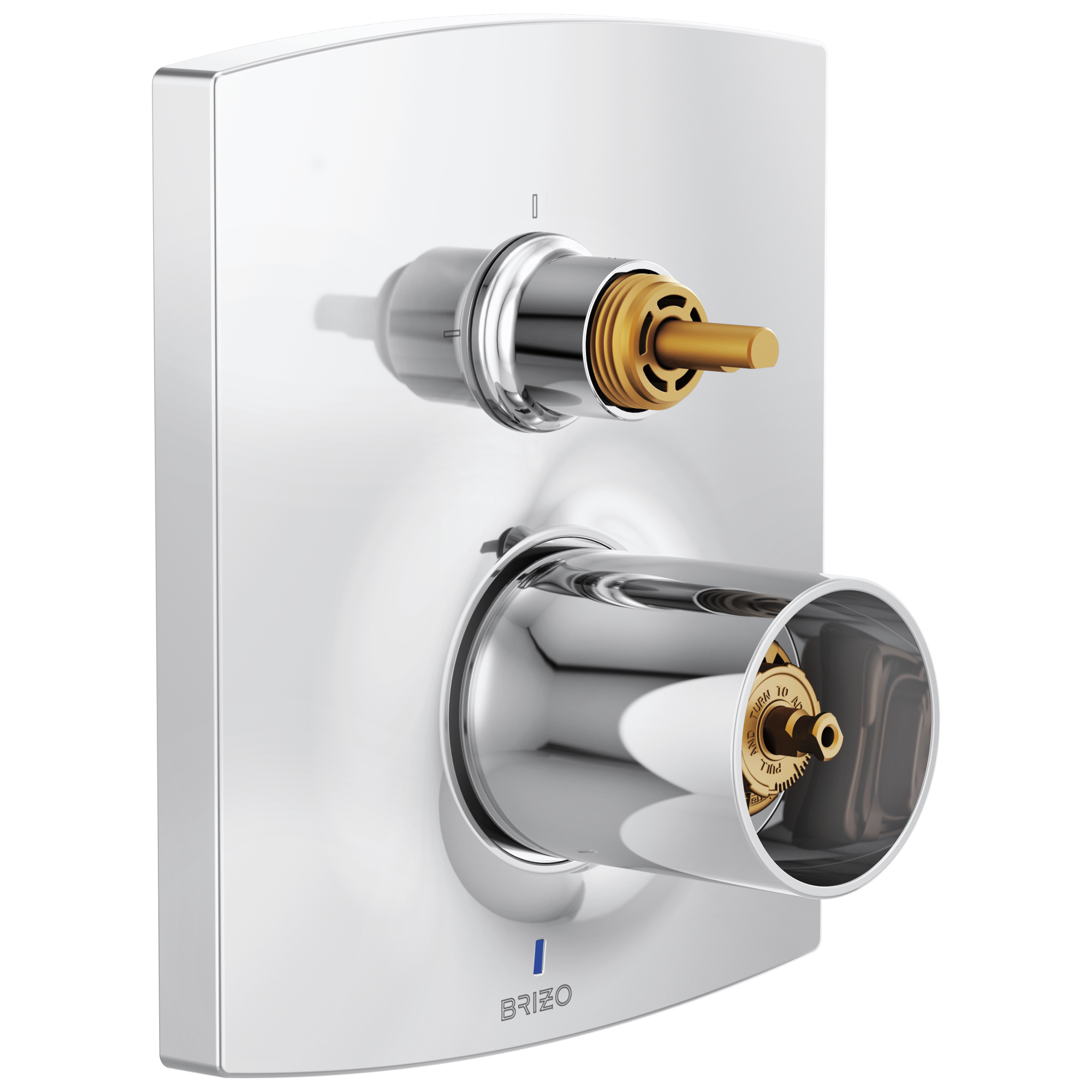 chrome diverter trim