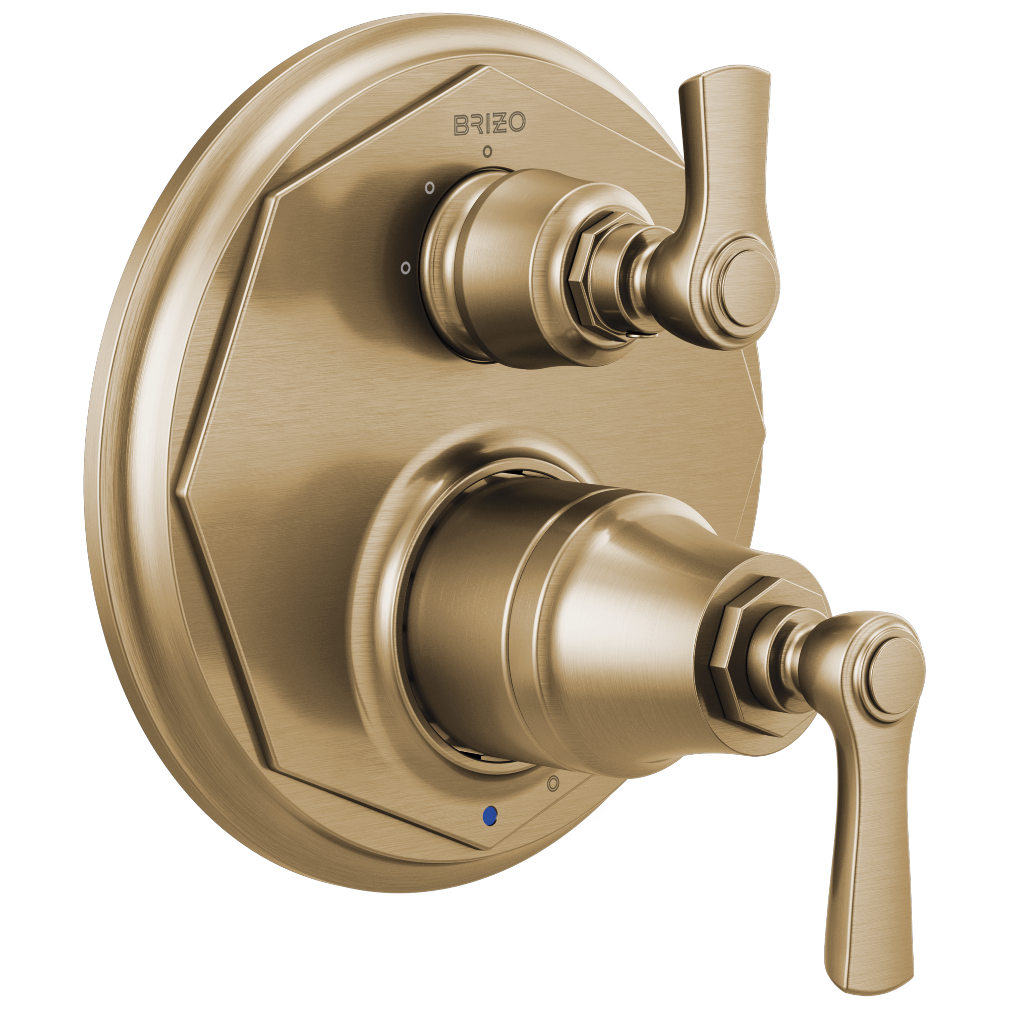 luxe gold diverter trim