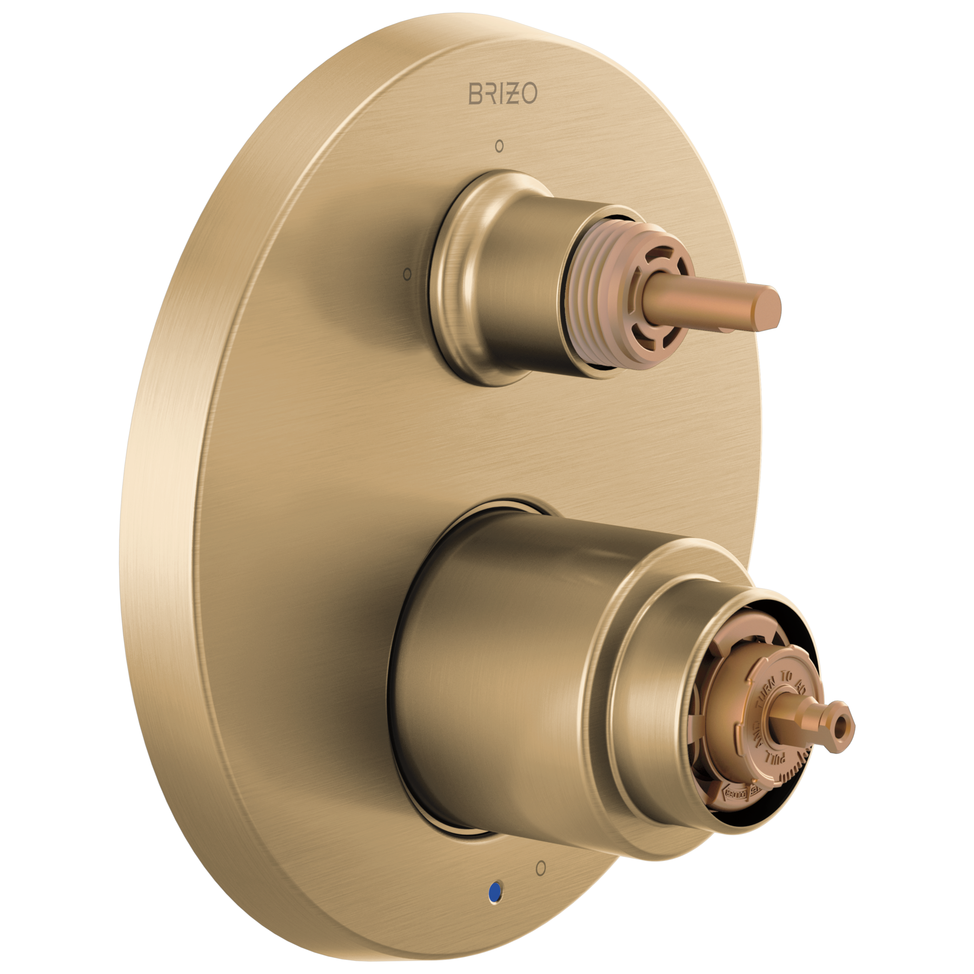 luxe gold diverter trim