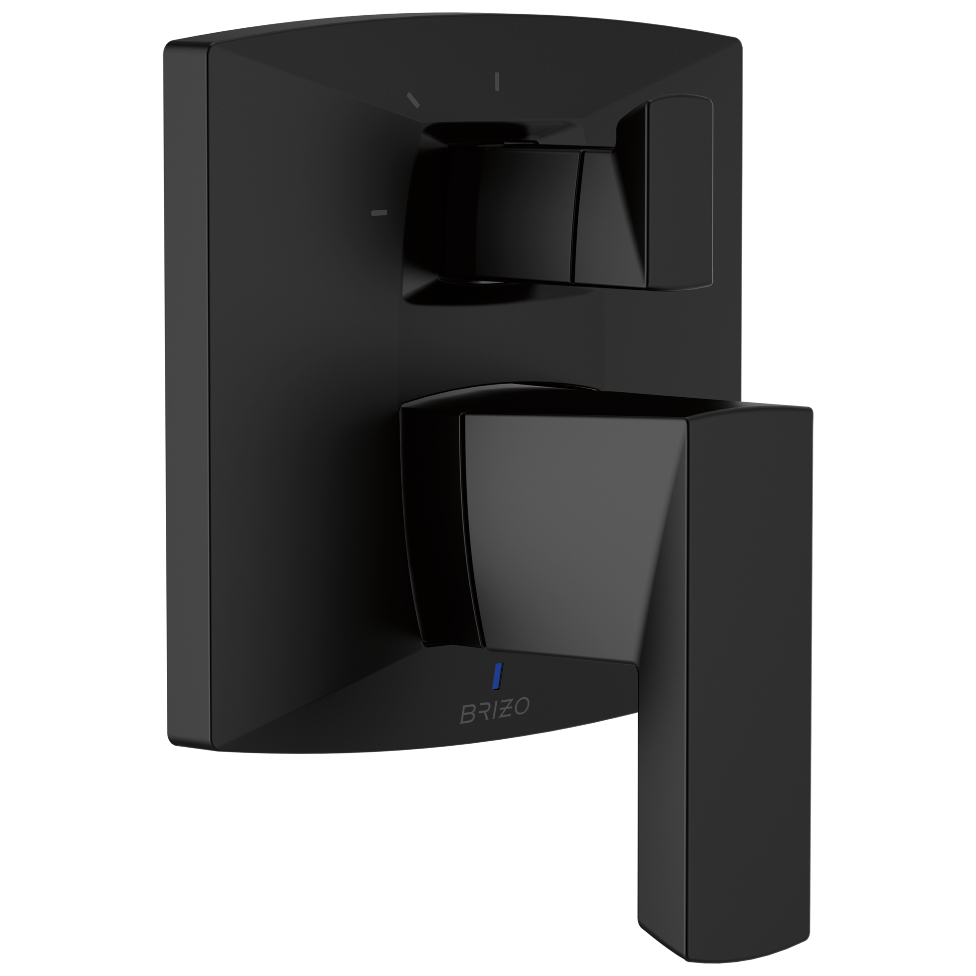 matte black diverter trim