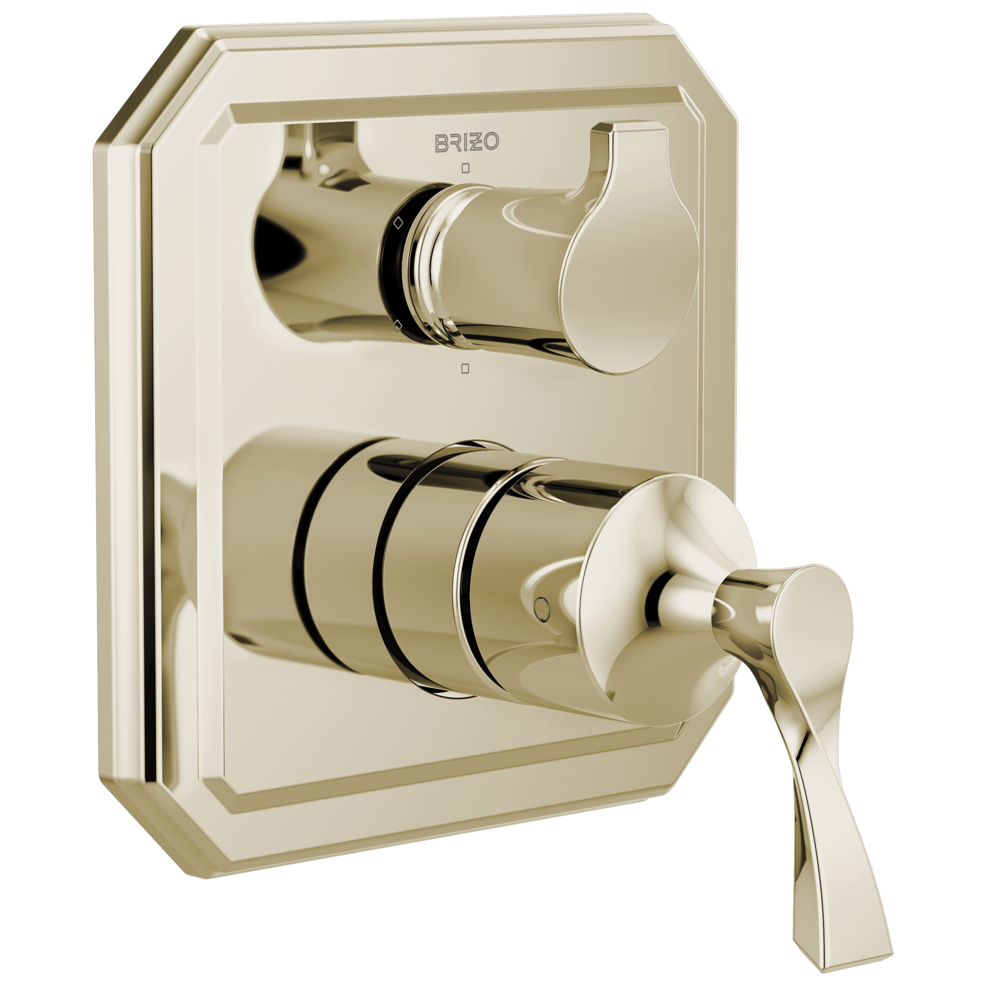 polished nickel diverter trim