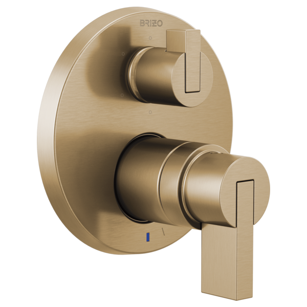Brizo Litze Pressure Balance Valve with Integrated 6-Function Diverter Trim - Less Handles by Brizo
