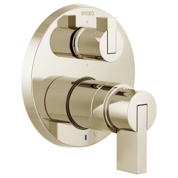 Brizo Litze Pressure Balance Valve with Integrated 6-Function Diverter Trim - Less Handles