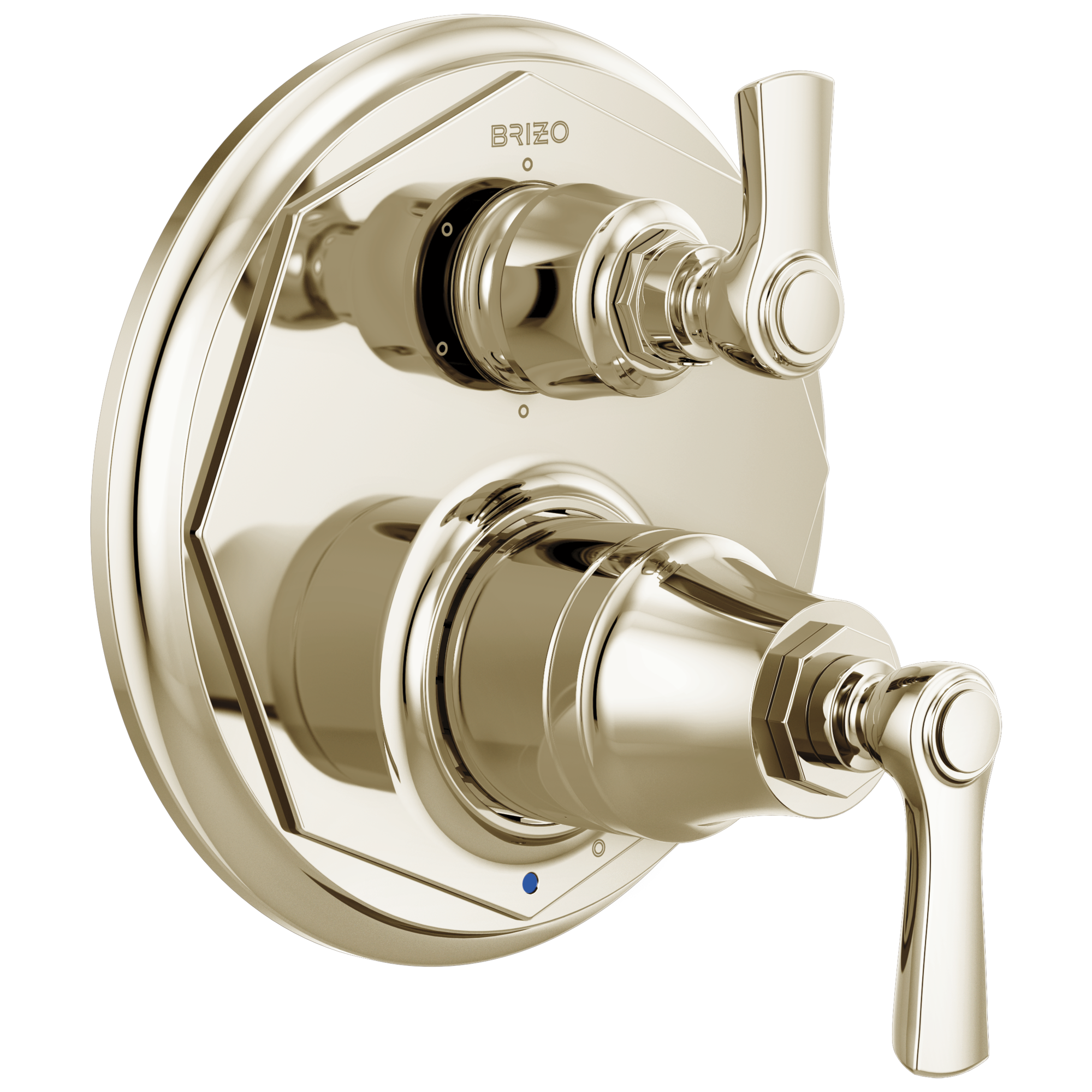 polished nickel diverter trim