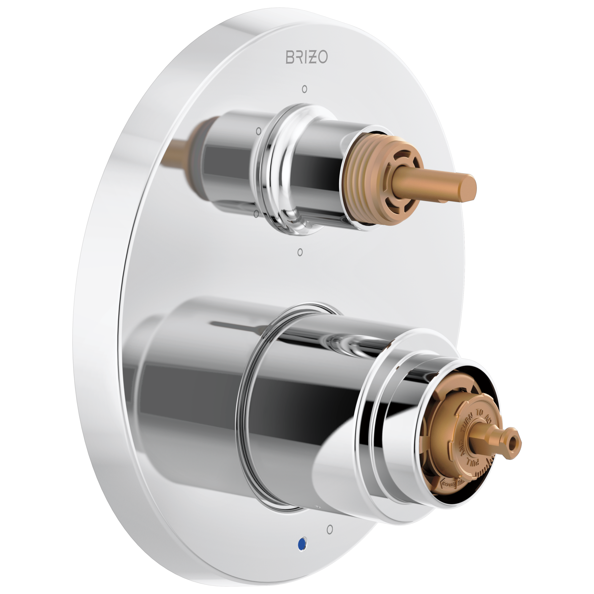 Brizo Odin Pressure Balance Valve with Integrated 6-Function Diverter Trim - Less Handles by Brizo