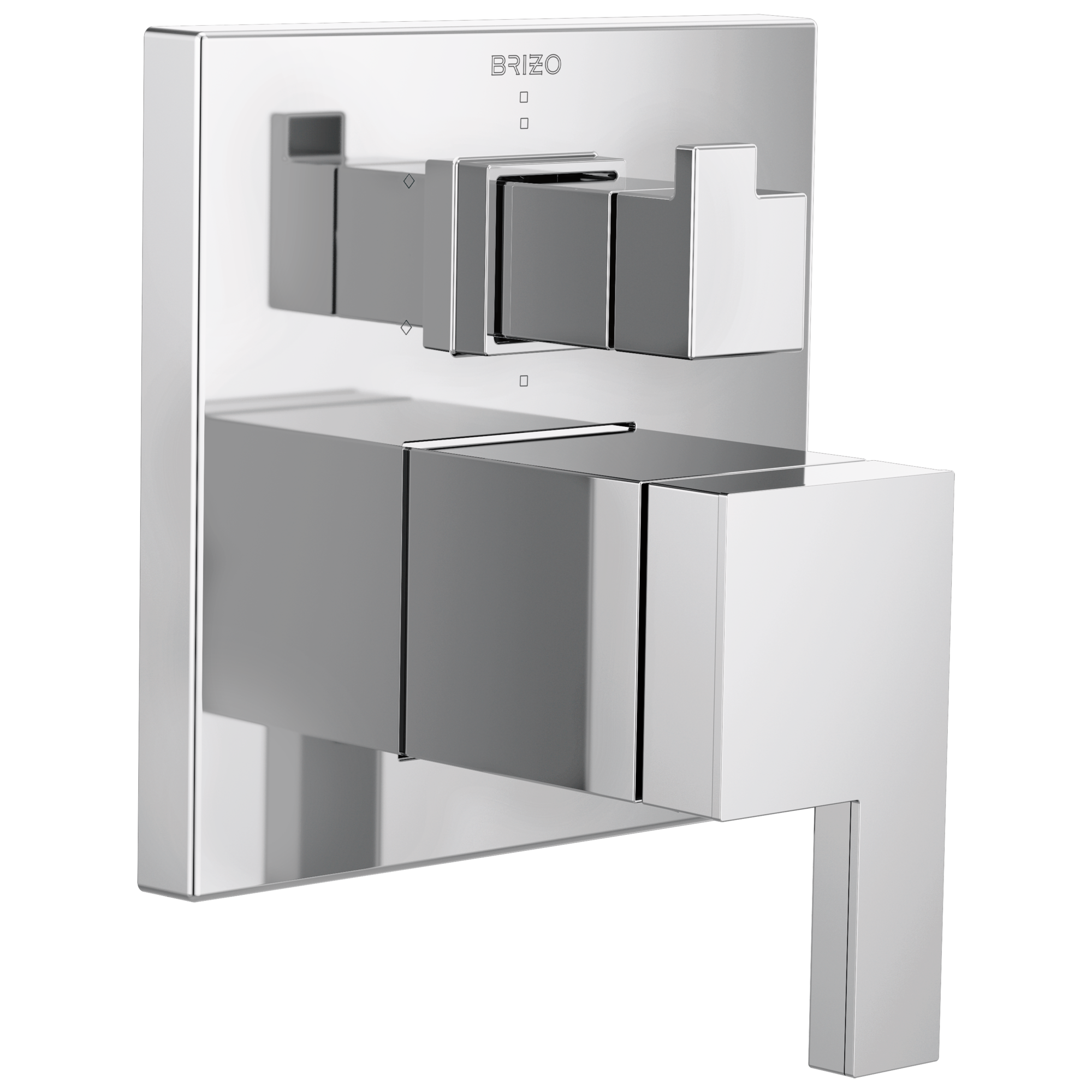 chrome diverter trim