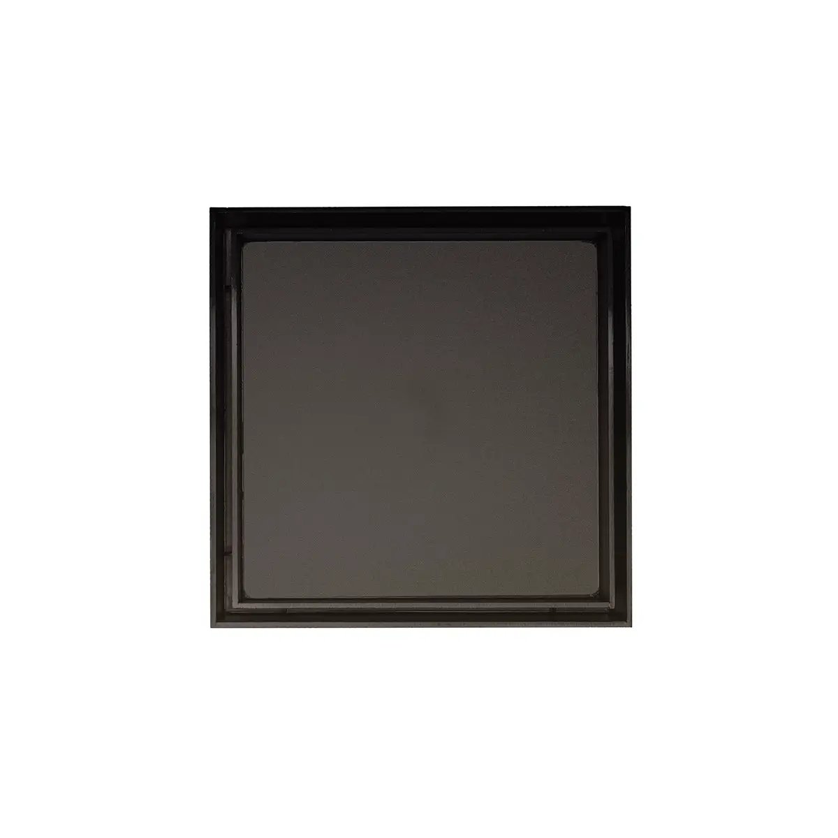 Infinity Drain 5" x 5" TD 15 Tile Insert High Flow Complete Kit with Cast Iron Drain Body, 3" No Hub Outlet by Infinity Drain