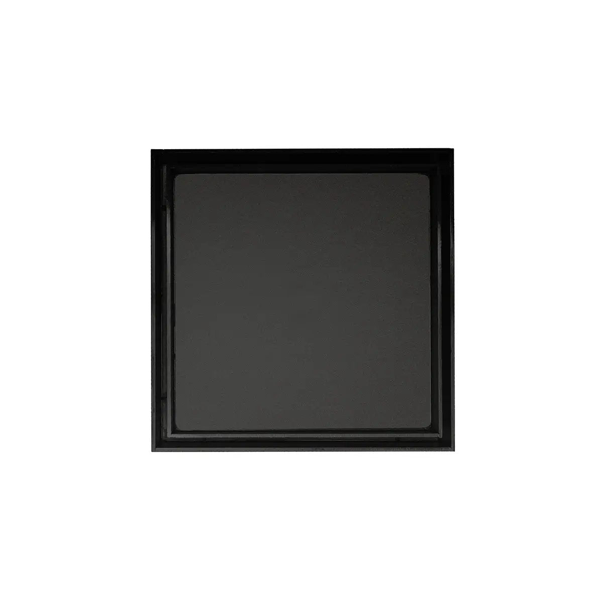 matte black drain