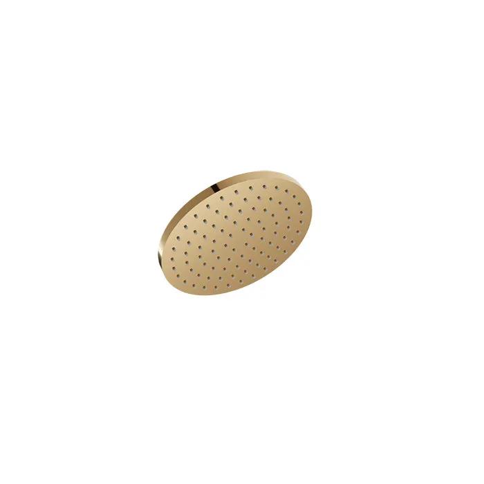 Baril Shower Components 8 inch Round Anti-Limestone Shower Head by Baril